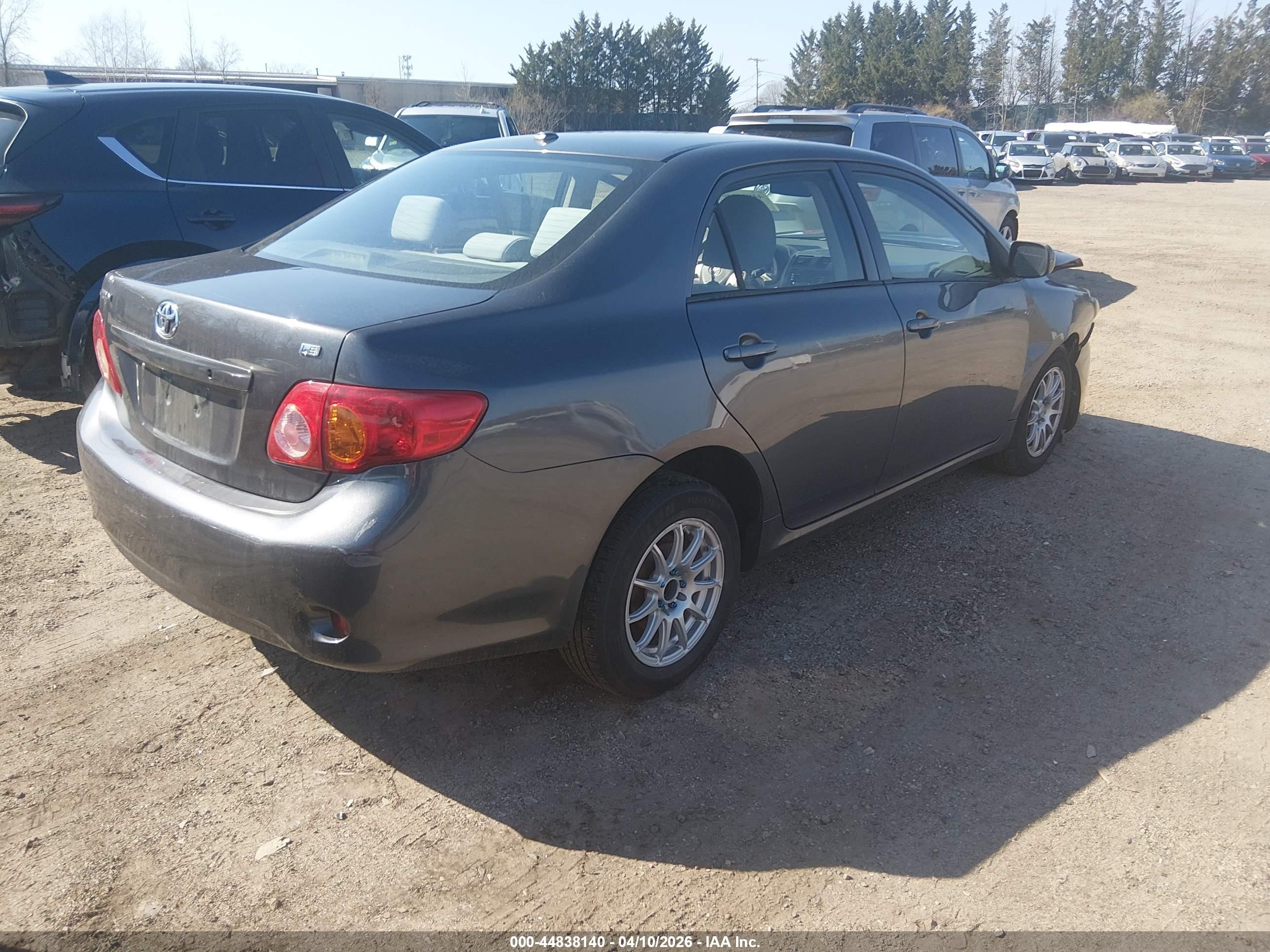 2010 Toyota Corolla Le Black vin: 2T1BU4EE6AC315515