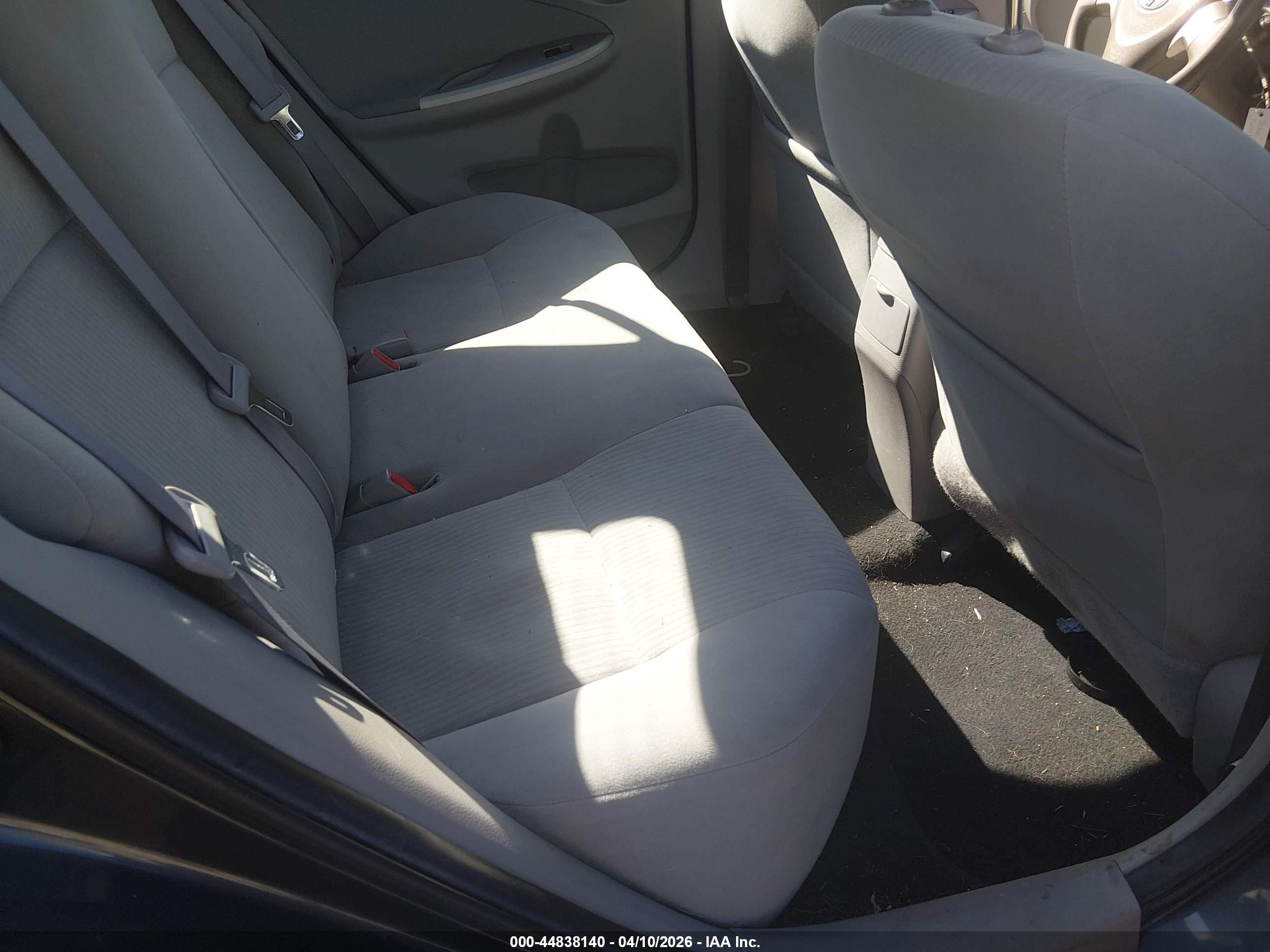 2010 Toyota Corolla Le Black vin: 2T1BU4EE6AC315515