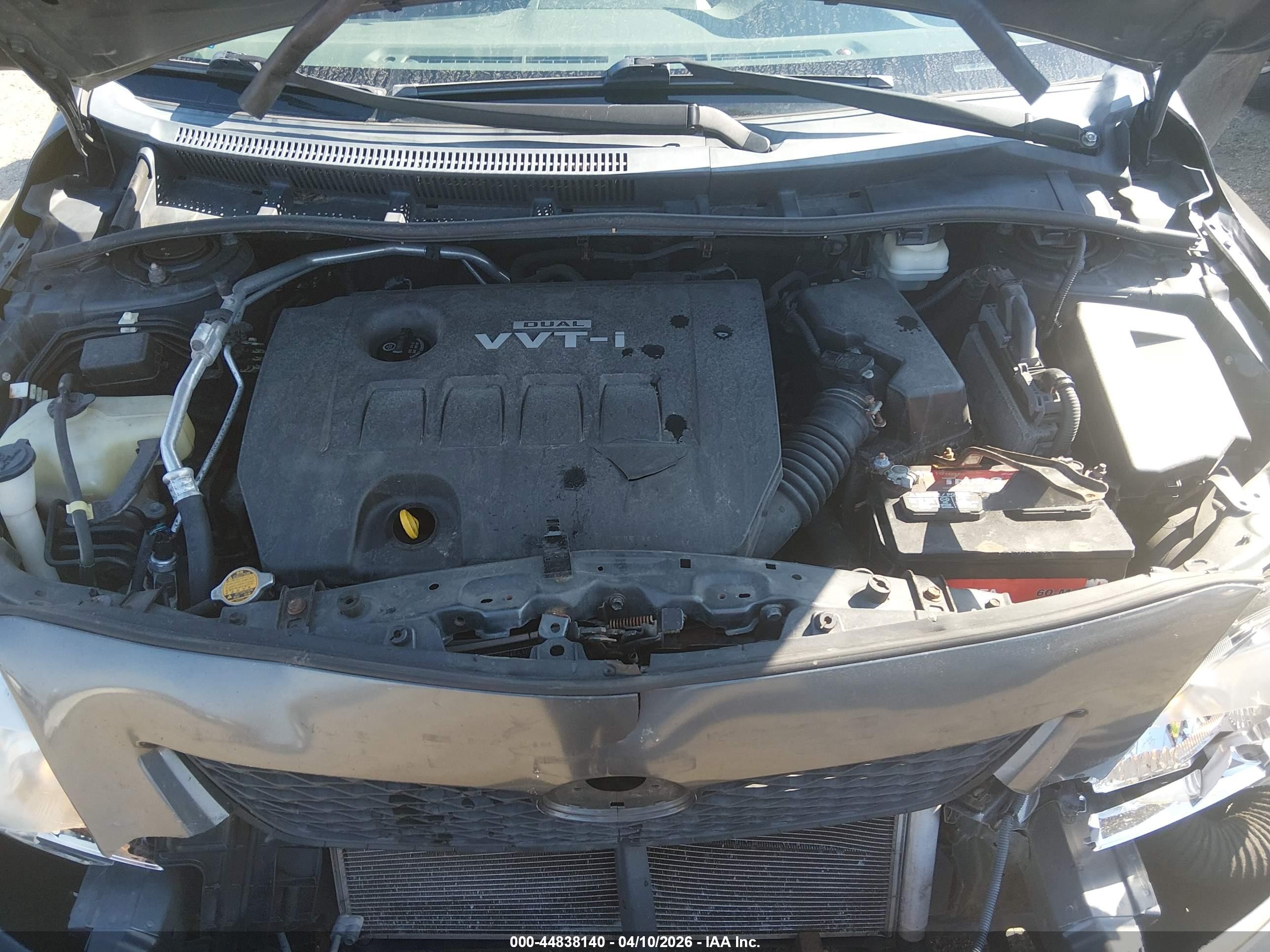 2010 Toyota Corolla Le Black vin: 2T1BU4EE6AC315515