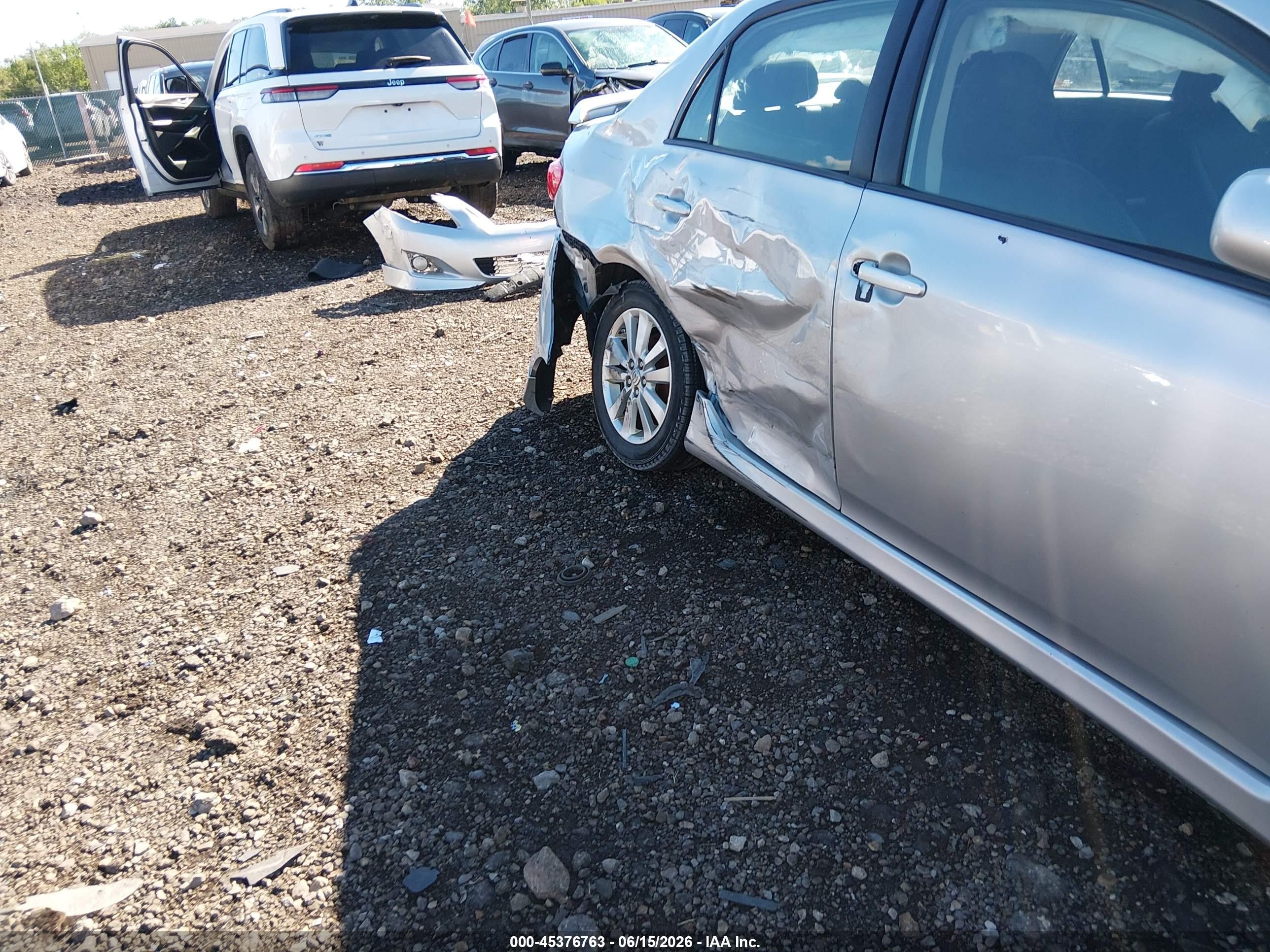 2010 Toyota Corolla S Gray vin: 2T1BU4EE6AC326885