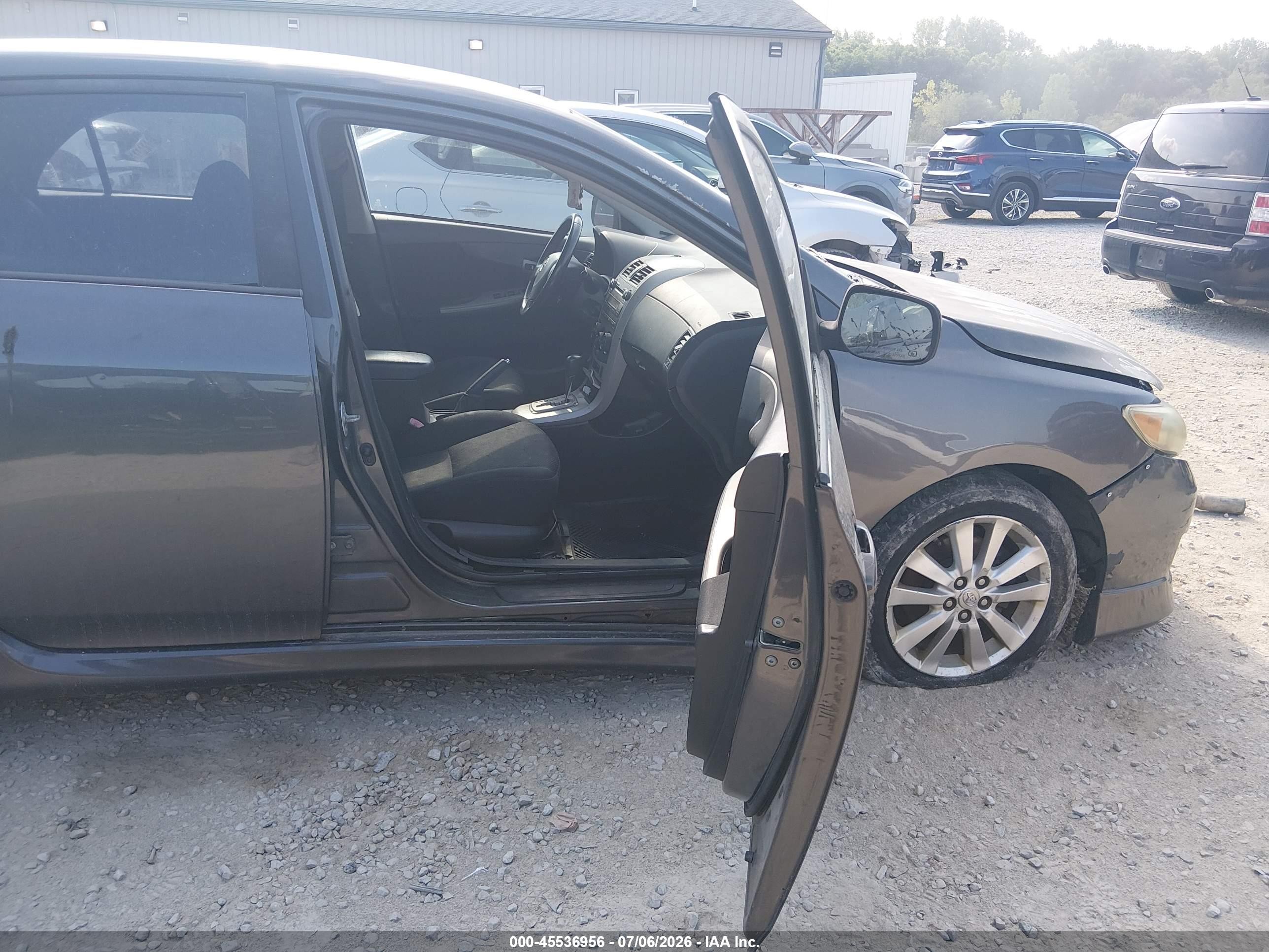 2010 Toyota Corolla S Gray vin: 2T1BU4EE6AC328393