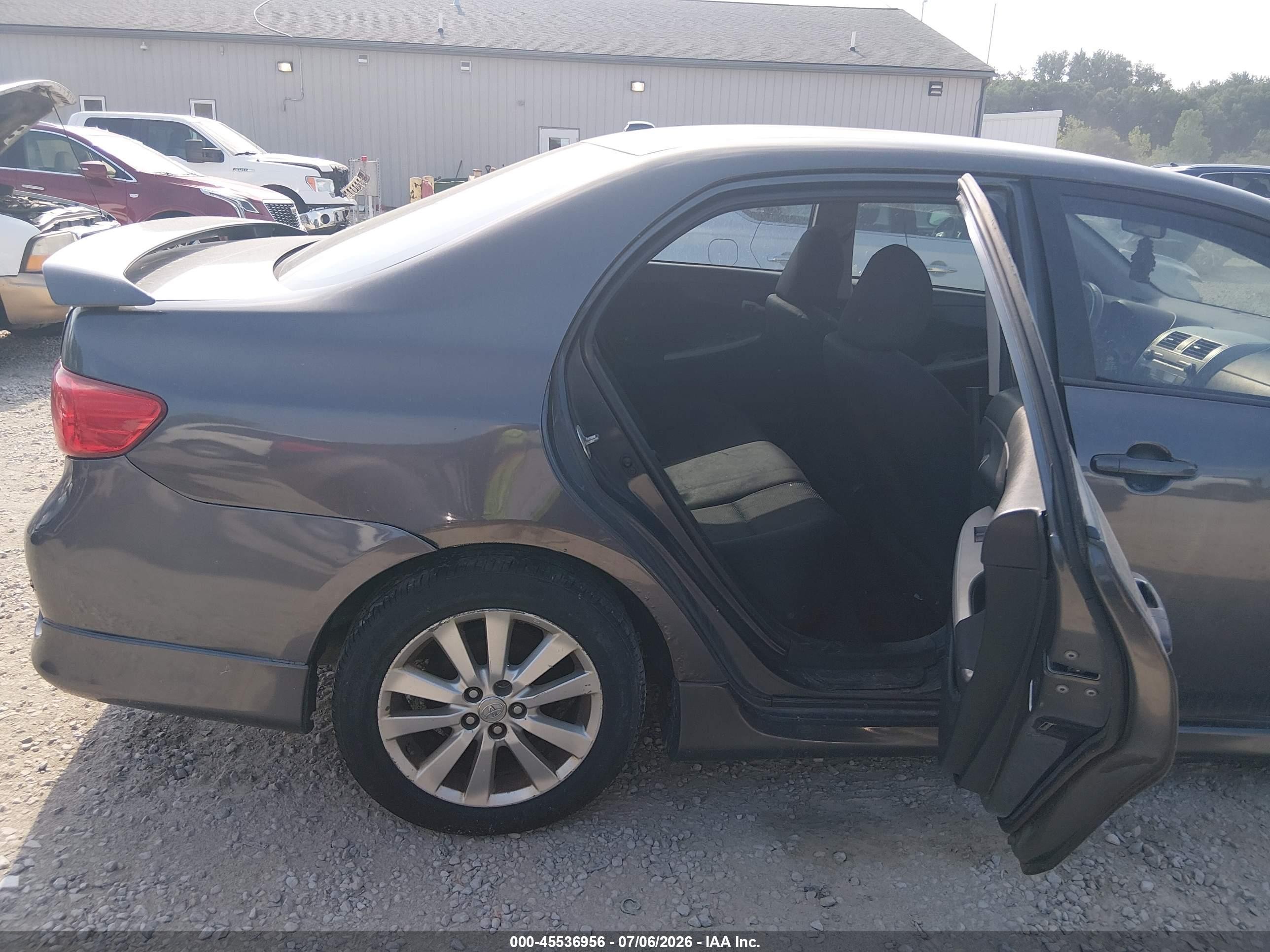 2010 Toyota Corolla S Gray vin: 2T1BU4EE6AC328393