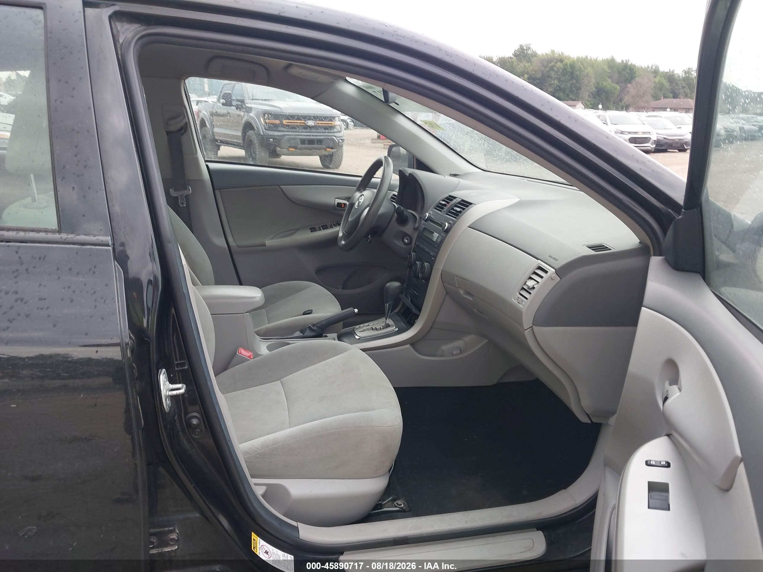 2010 Toyota Corolla Le Black vin: 2T1BU4EE6AC367937