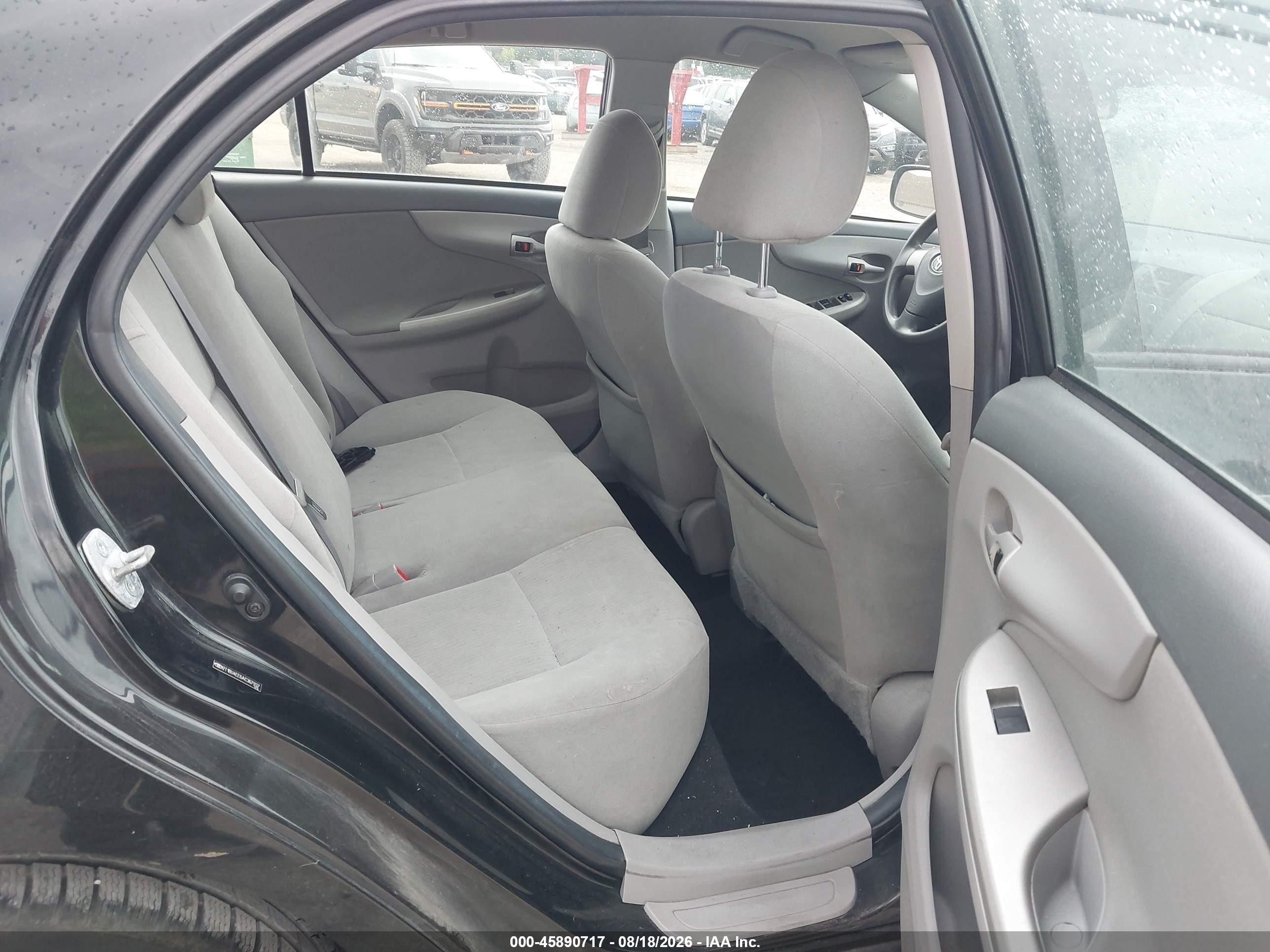2010 Toyota Corolla Le Black vin: 2T1BU4EE6AC367937