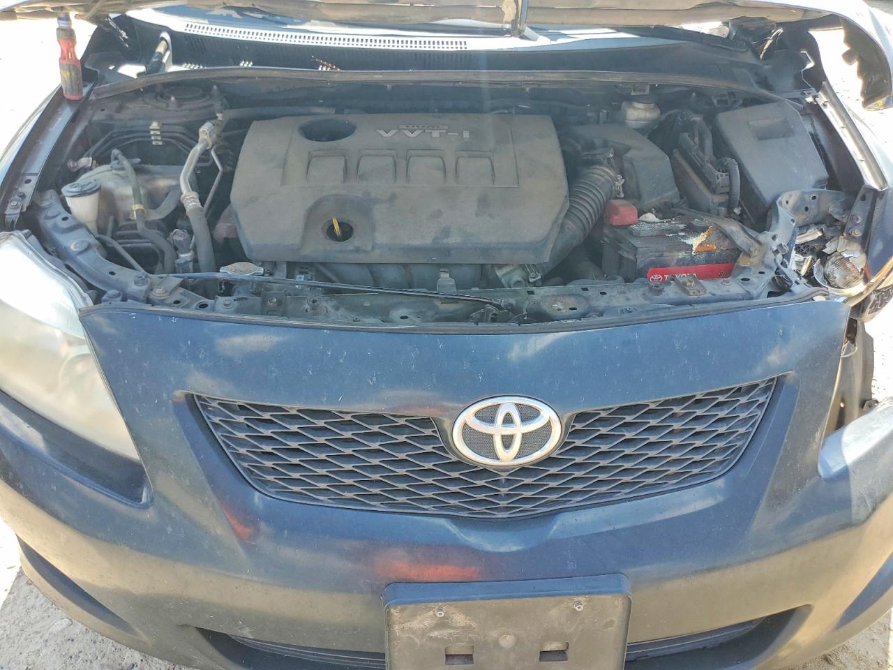 2010 Toyota Corolla Base Charcoal vin: 2T1BU4EE6AC402363