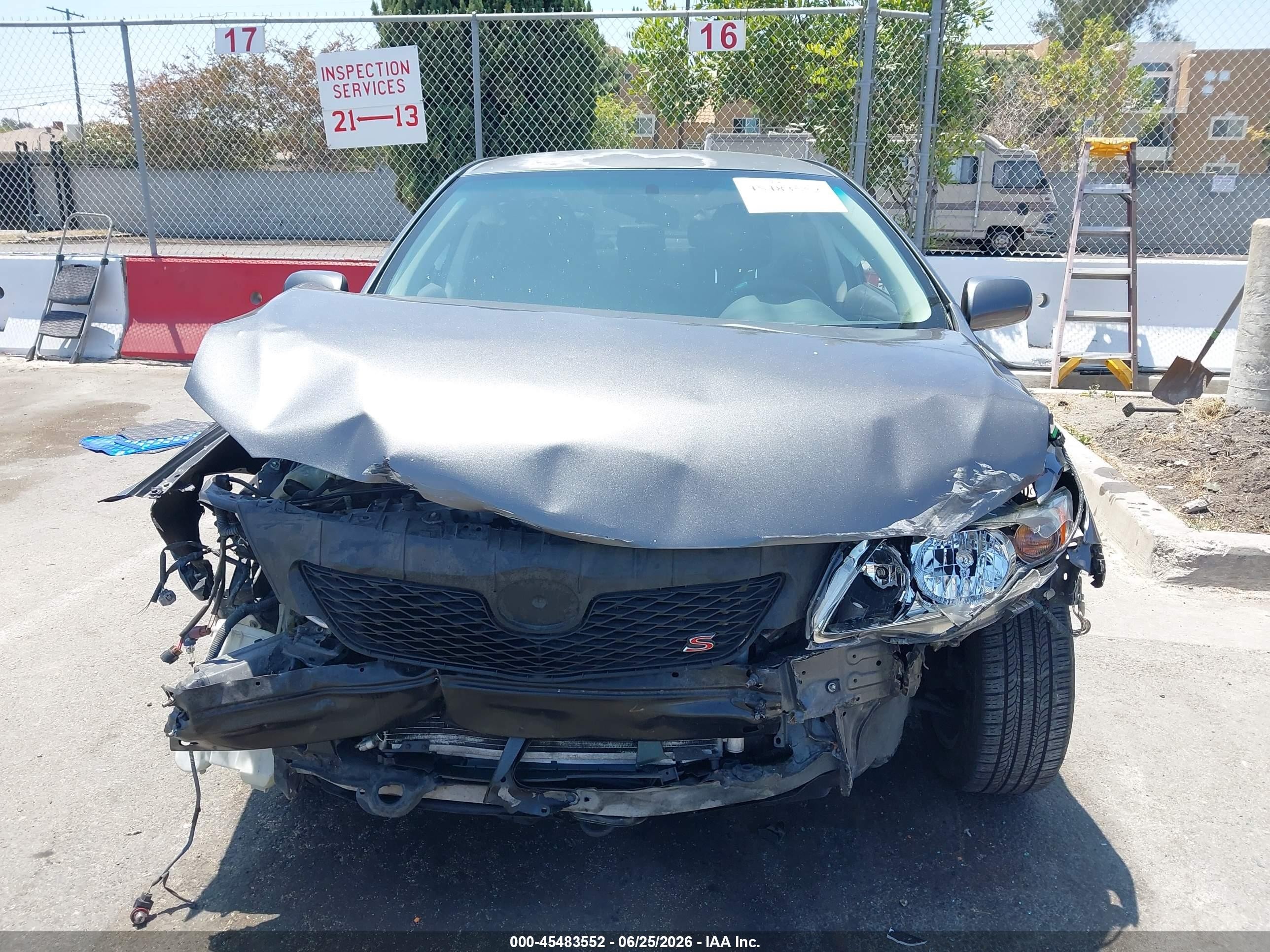 2010 Toyota Corolla S Gray vin: 2T1BU4EE6AC448369