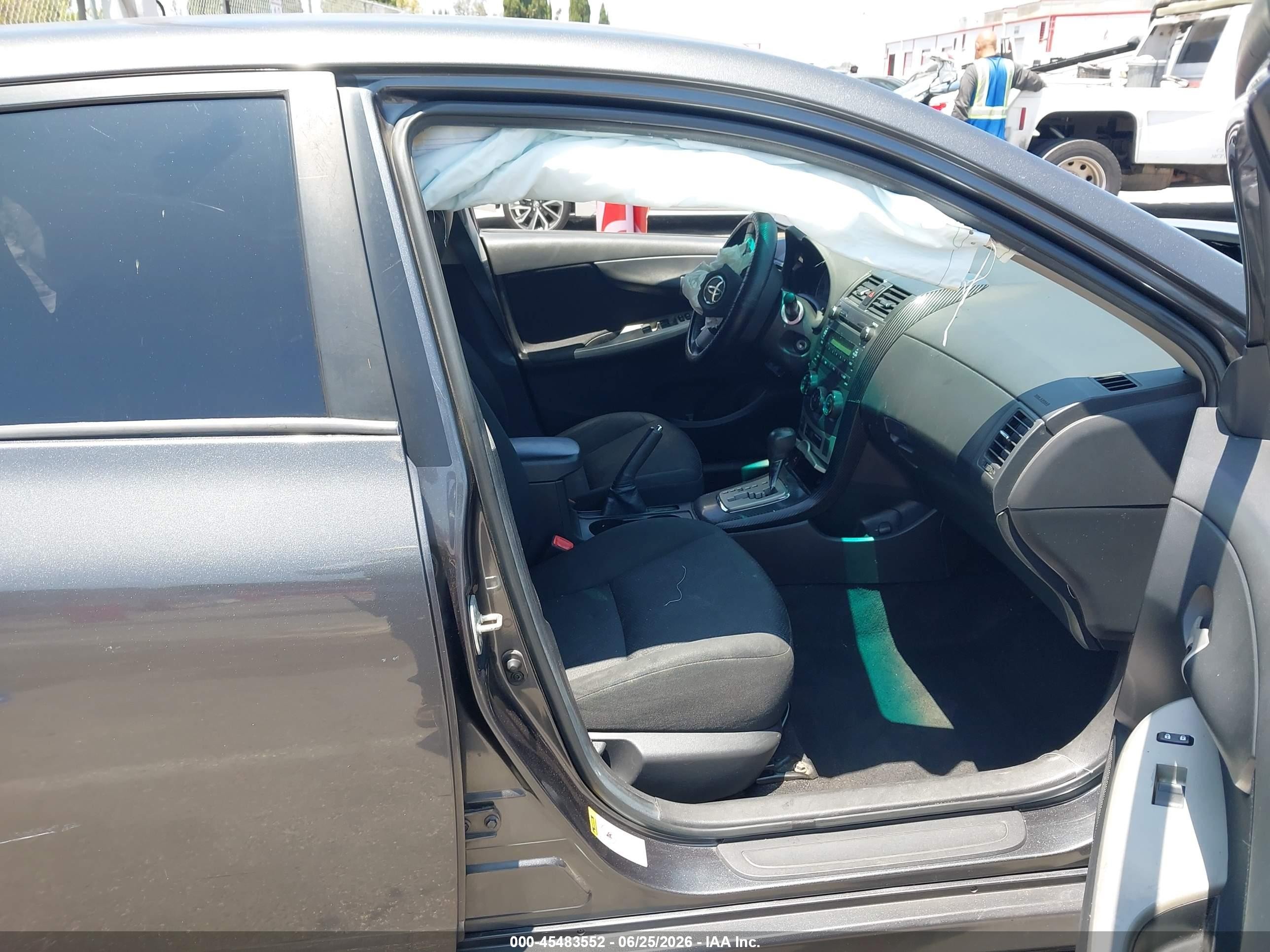 2010 Toyota Corolla S Gray vin: 2T1BU4EE6AC448369