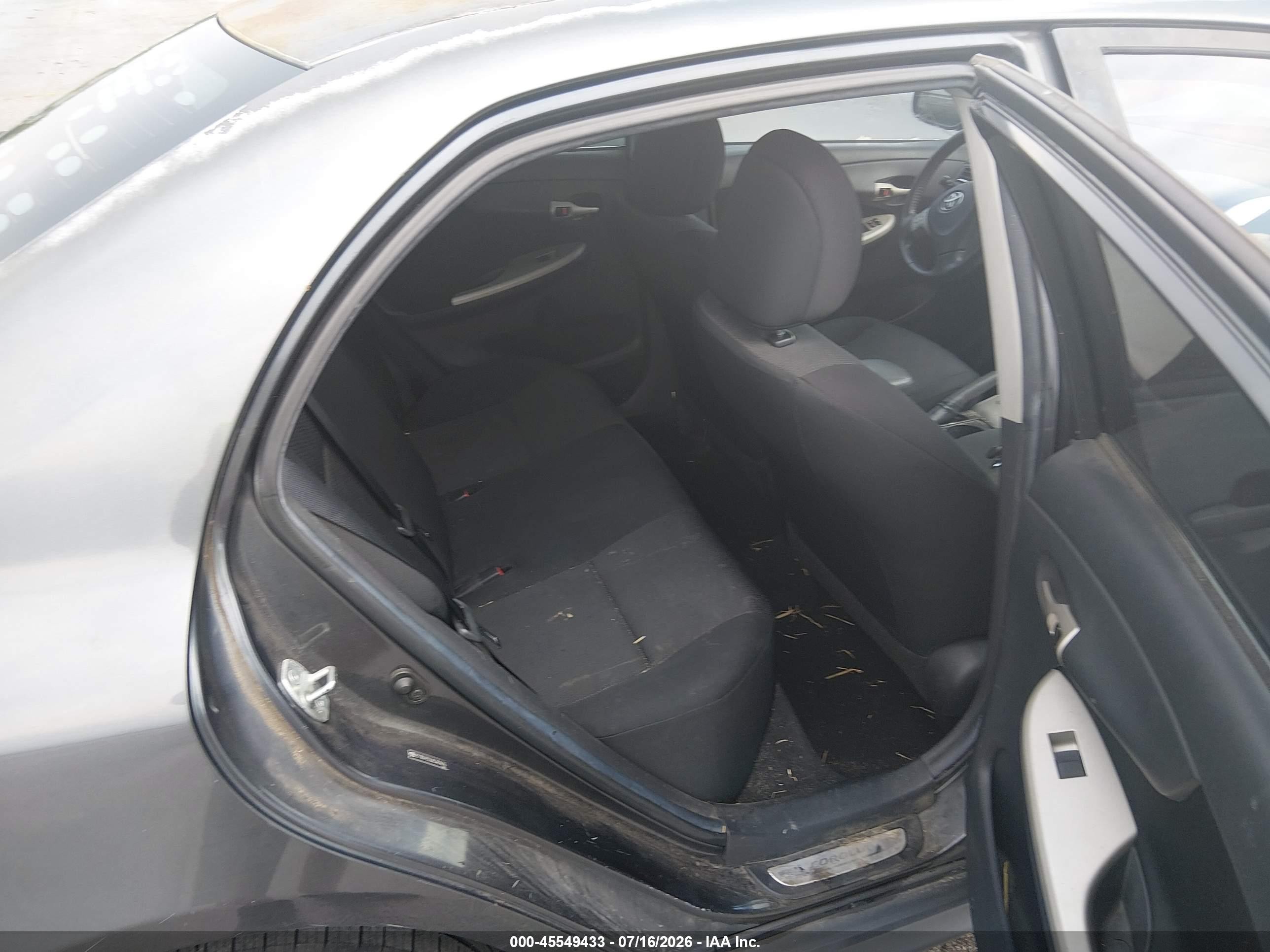 2010 Toyota Corolla S Gray vin: 2T1BU4EE6AC461476