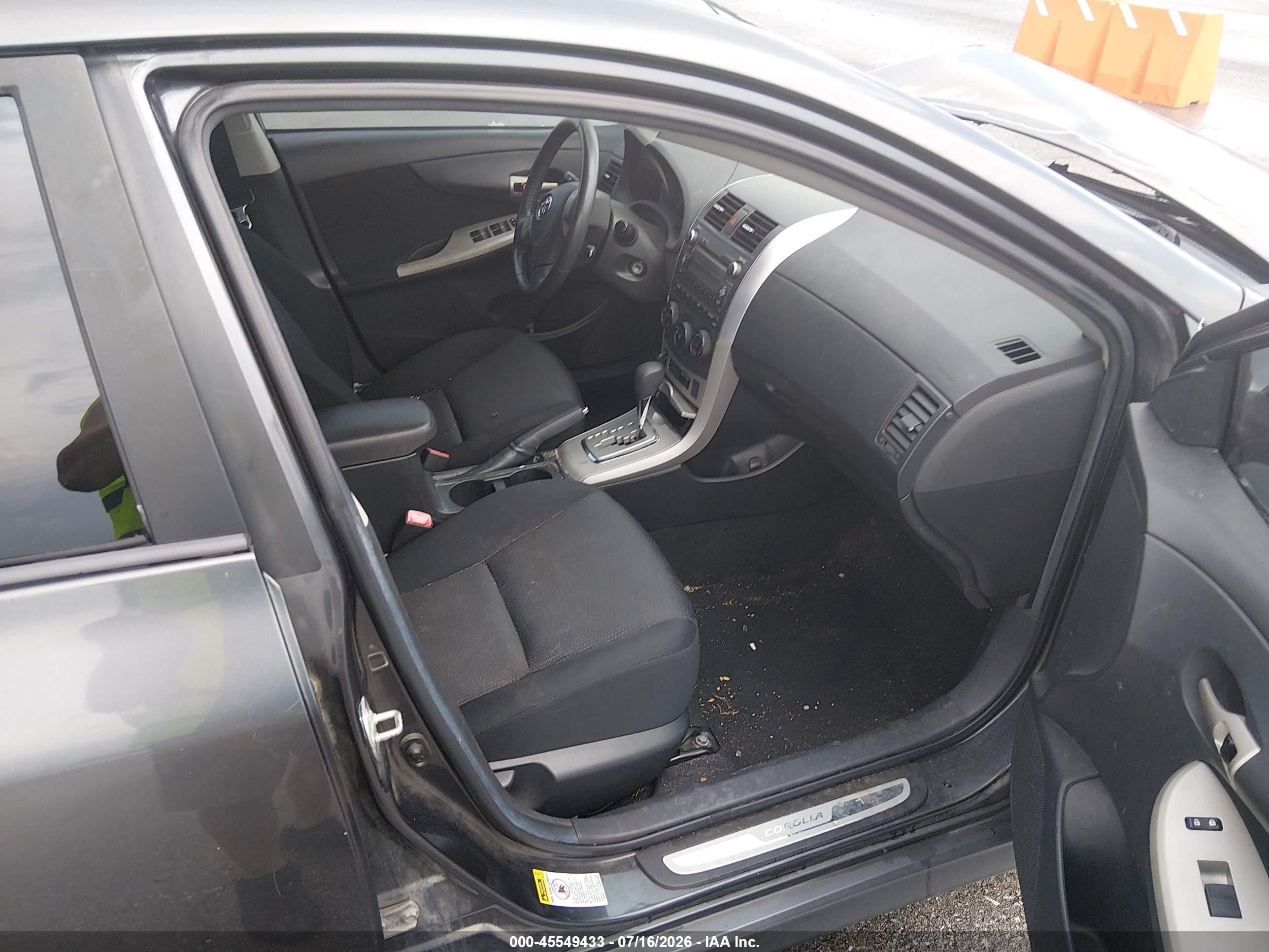 2010 Toyota Corolla S Gray vin: 2T1BU4EE6AC461476