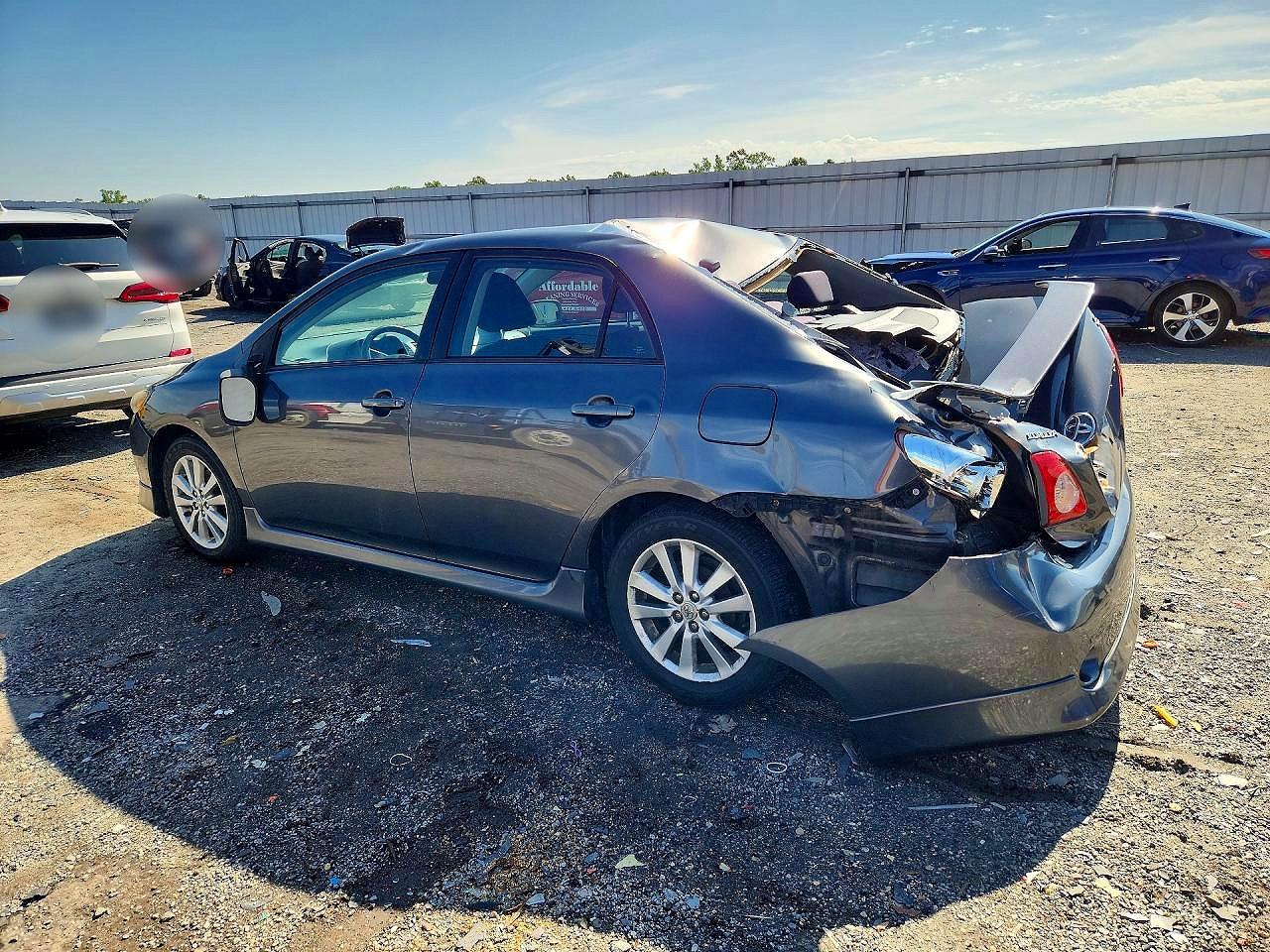 2010 Toyota Corolla S Серый vin: 2T1BU4EE6AC461624