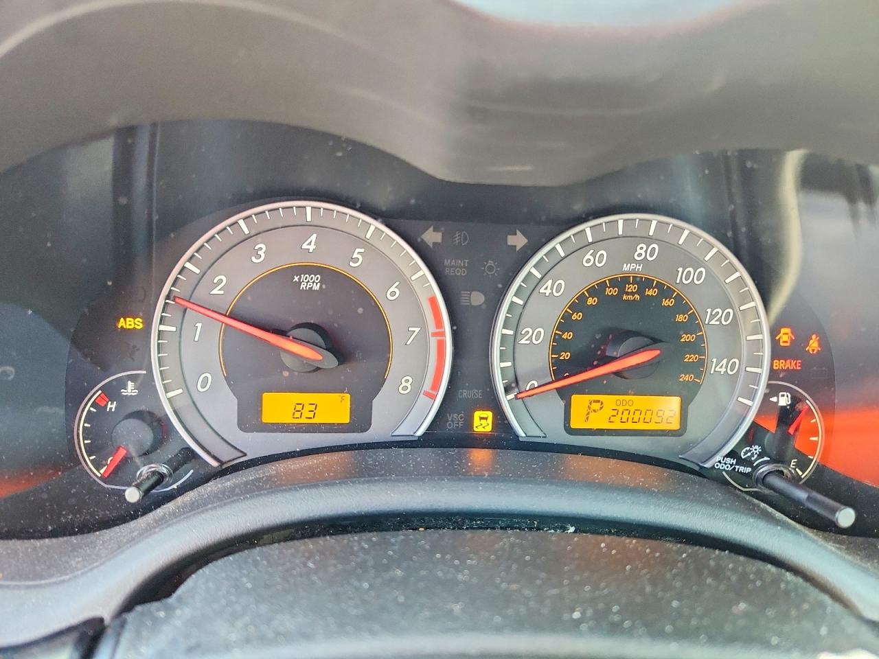 2010 Toyota Corolla S Серый vin: 2T1BU4EE6AC461624