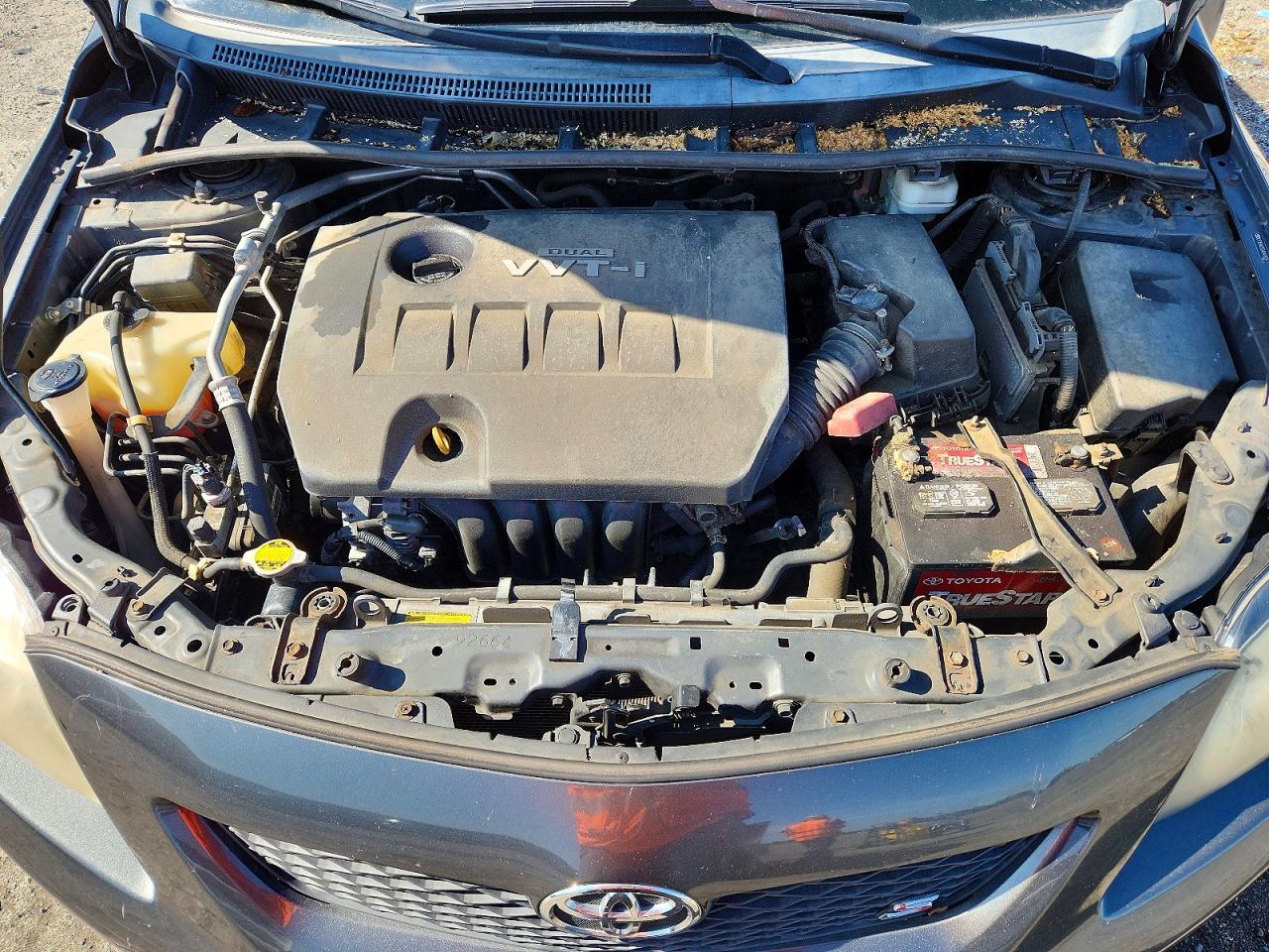 2010 Toyota Corolla S Серый vin: 2T1BU4EE6AC461624