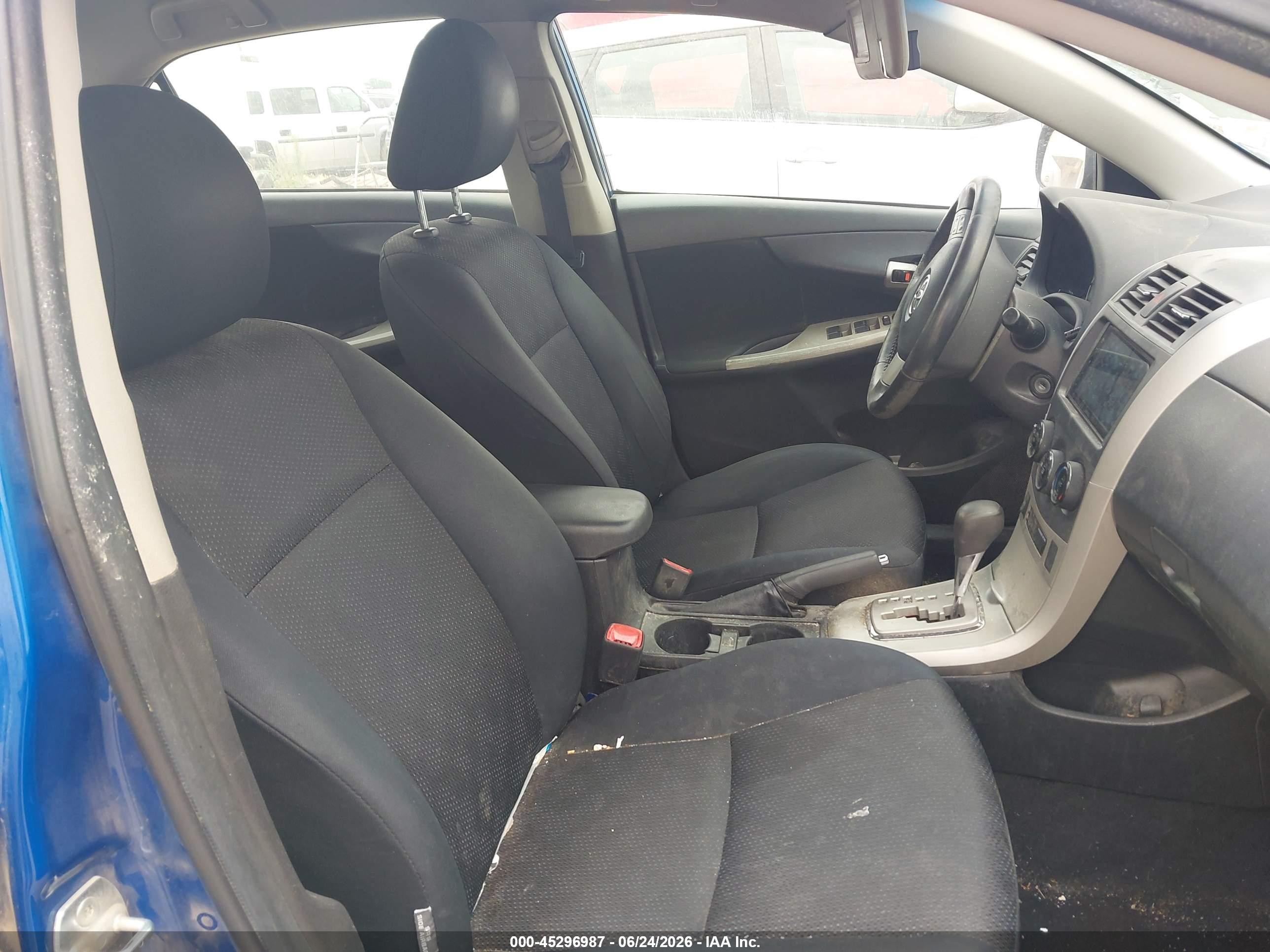 2010 Toyota Corolla S Blue vin: 2T1BU4EE6AC473370