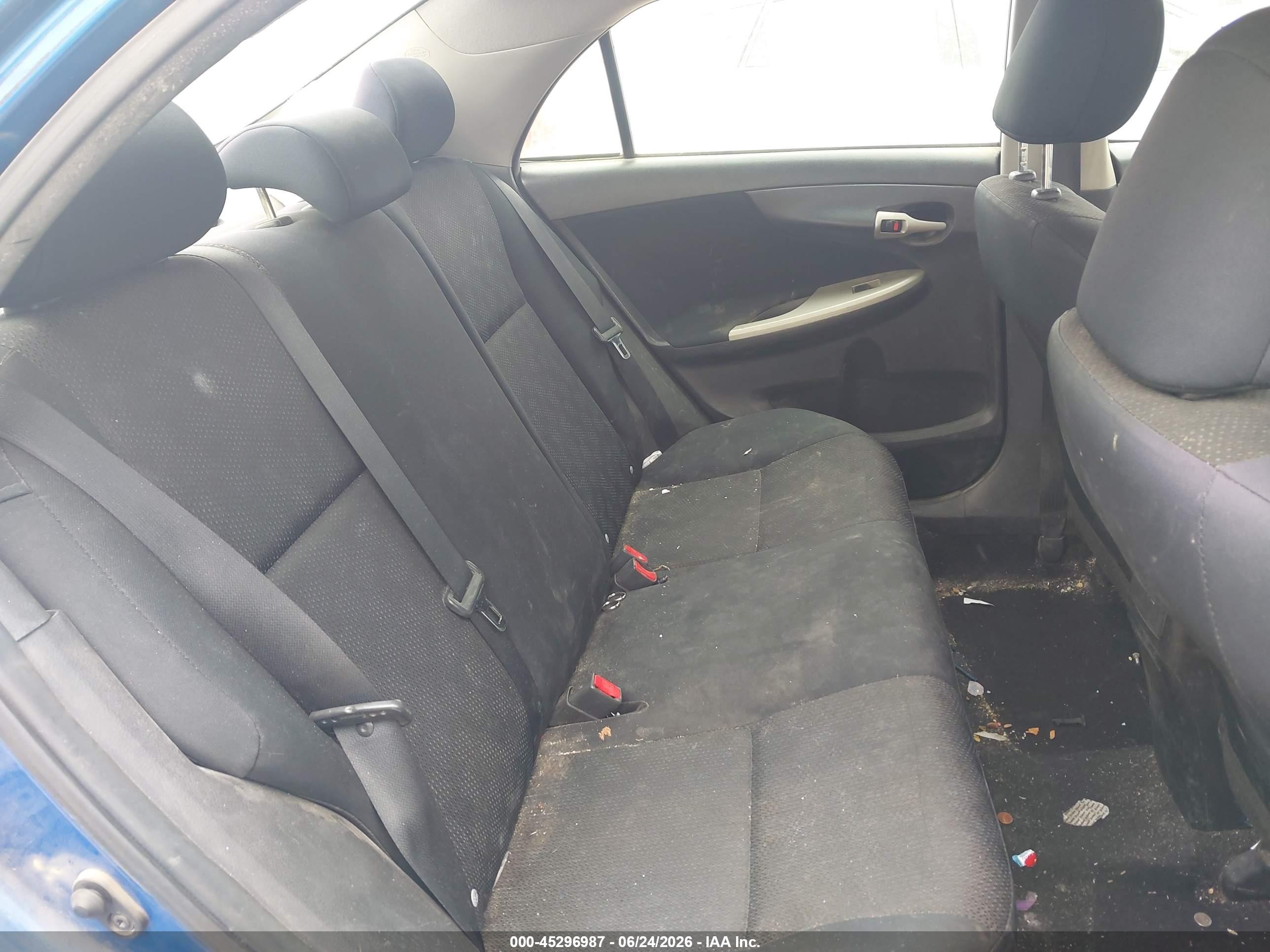 2010 Toyota Corolla S Blue vin: 2T1BU4EE6AC473370