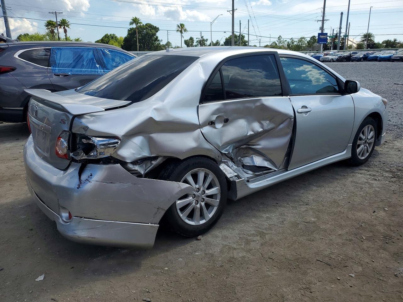 2010 Toyota Corolla S Silver vin: 2T1BU4EE6AC474549