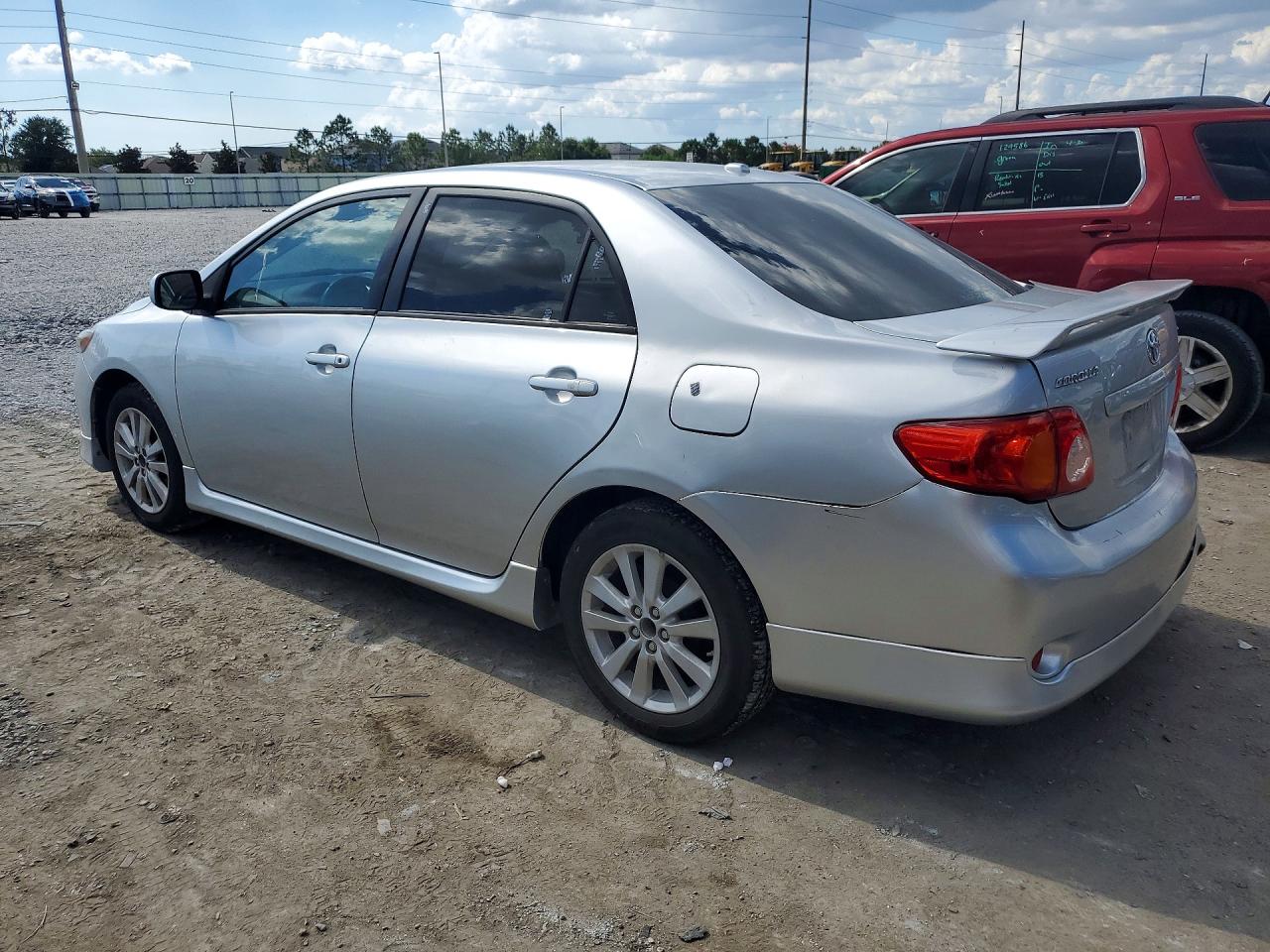2010 Toyota Corolla S Silver vin: 2T1BU4EE6AC474549