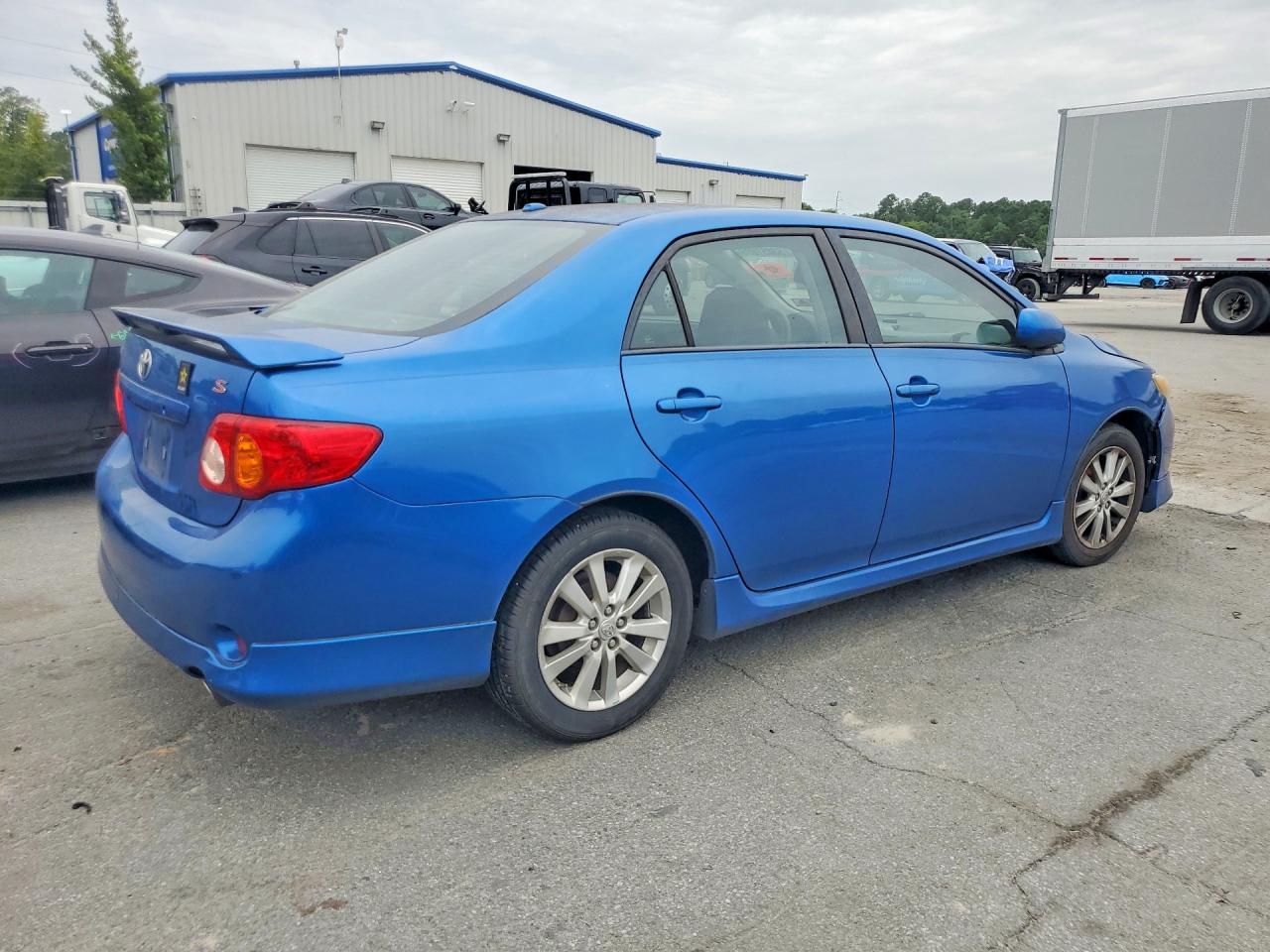 2010 Toyota Corolla S Blue vin: 2T1BU4EE6AC478259