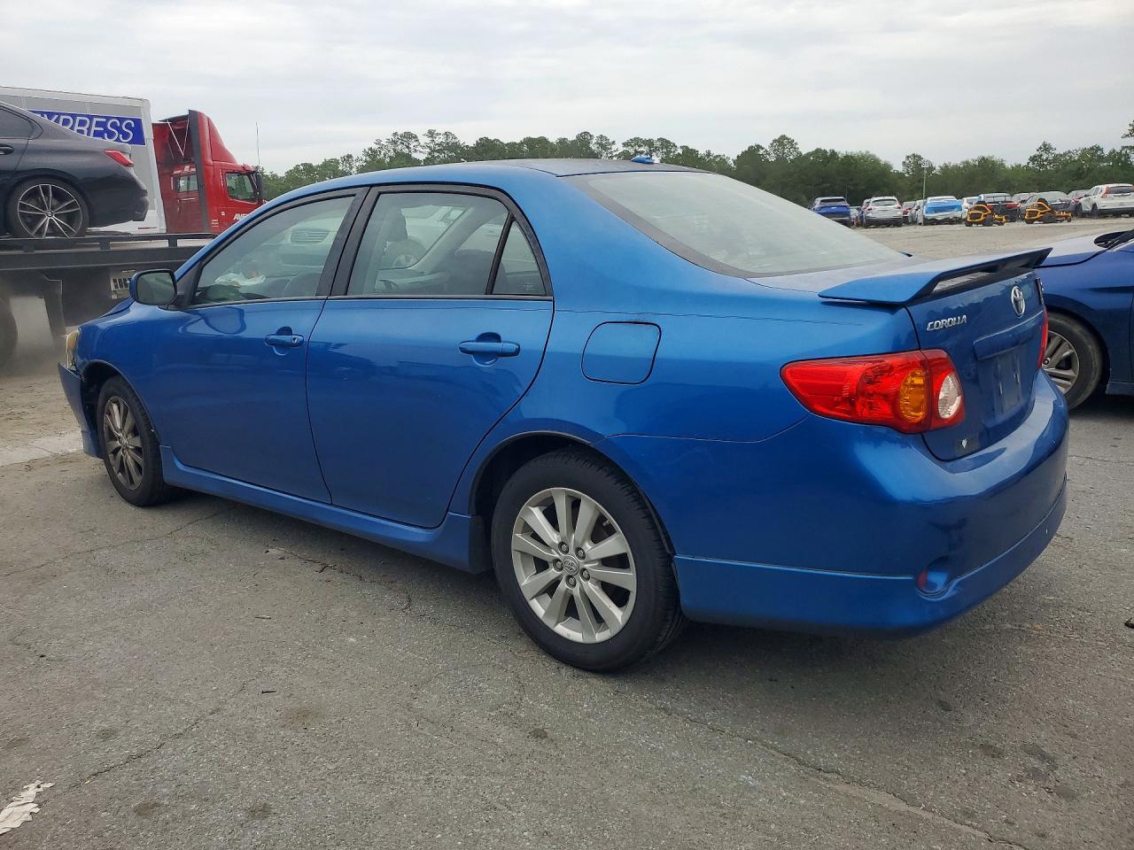 2010 Toyota Corolla S Blue vin: 2T1BU4EE6AC478259
