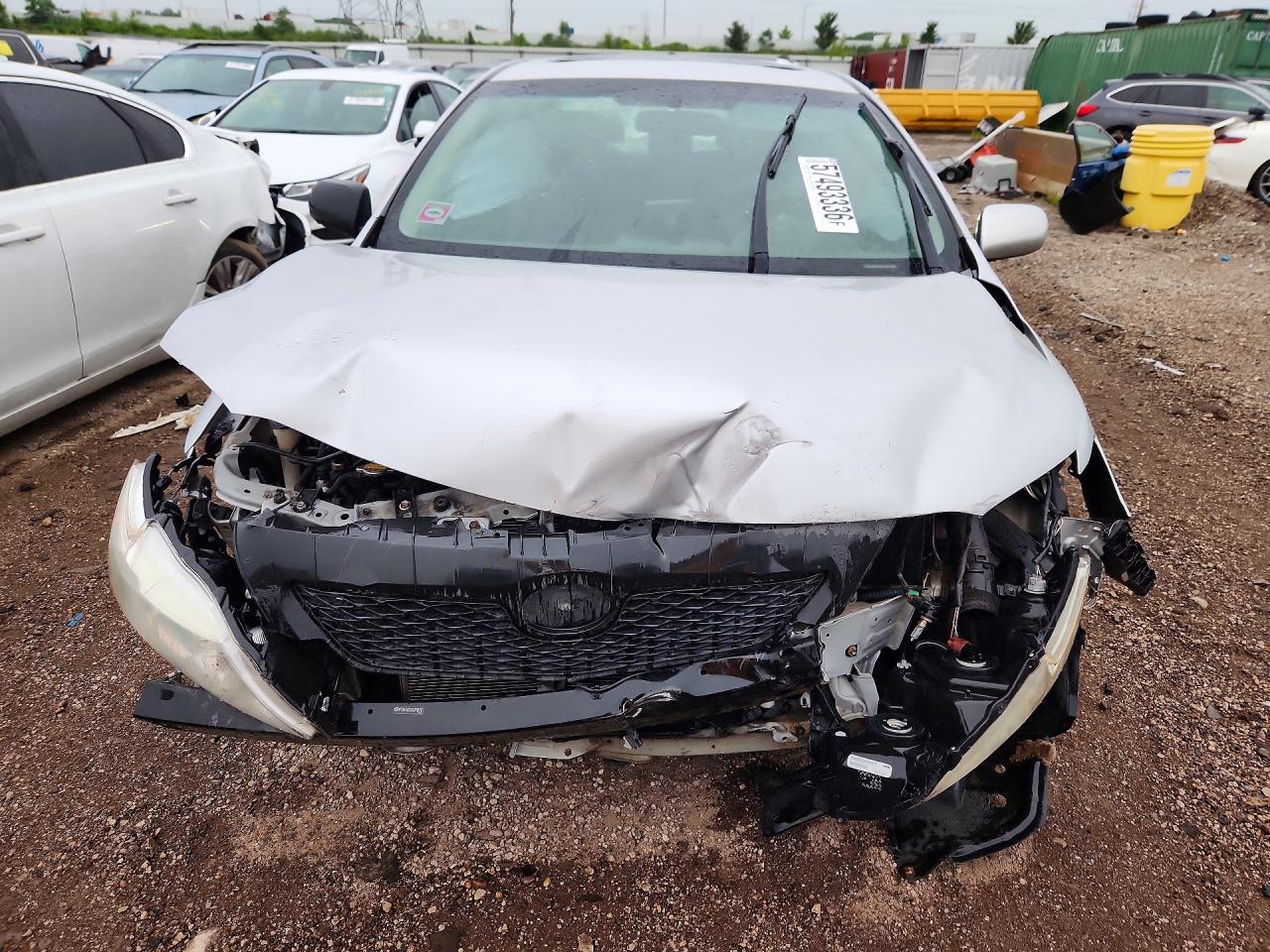 2010 Toyota Corolla Le Silver vin: 2T1BU4EE6AC478570