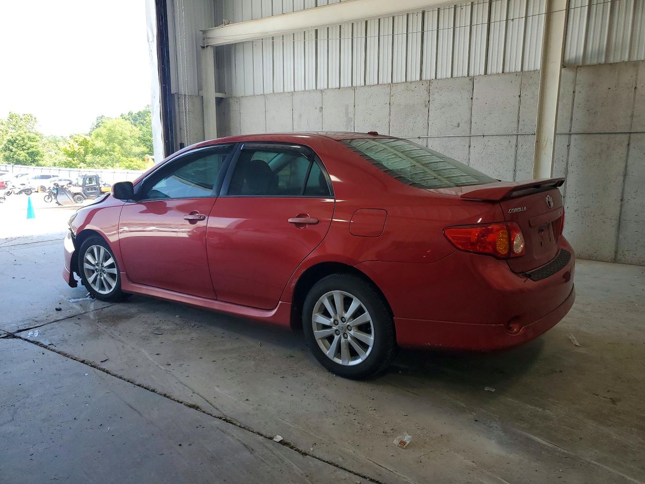 2010 Toyota Corolla S Red vin: 2T1BU4EE6AC483350