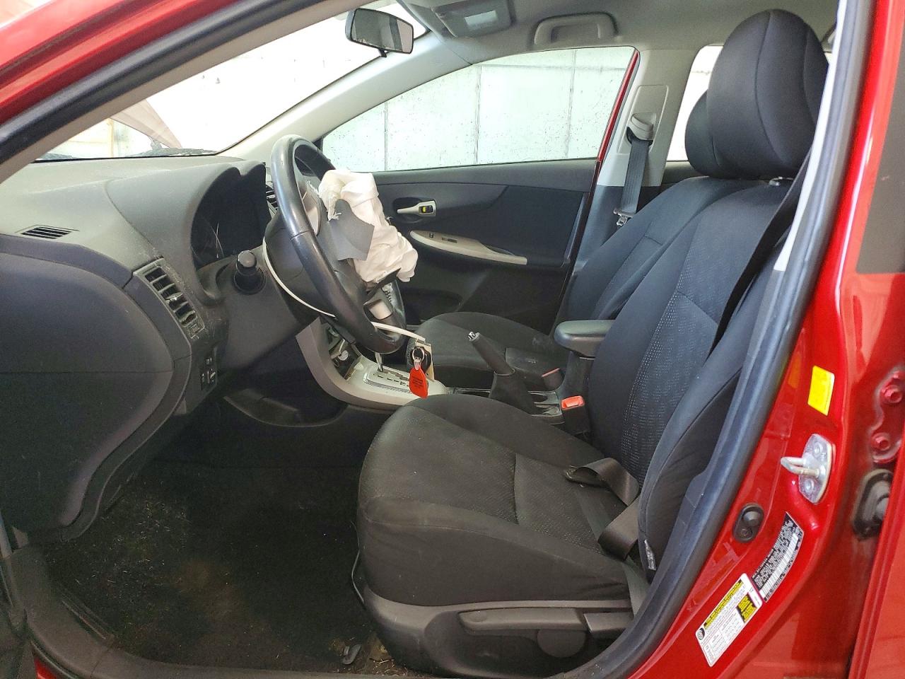 2010 Toyota Corolla S Red vin: 2T1BU4EE6AC483350