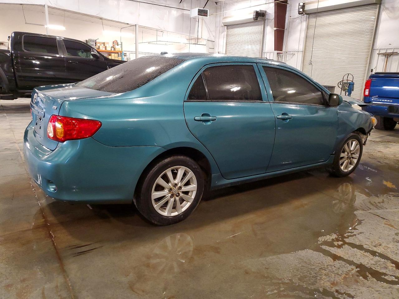 2010 Toyota Corolla Le Teal vin: 2T1BU4EE6AC484224