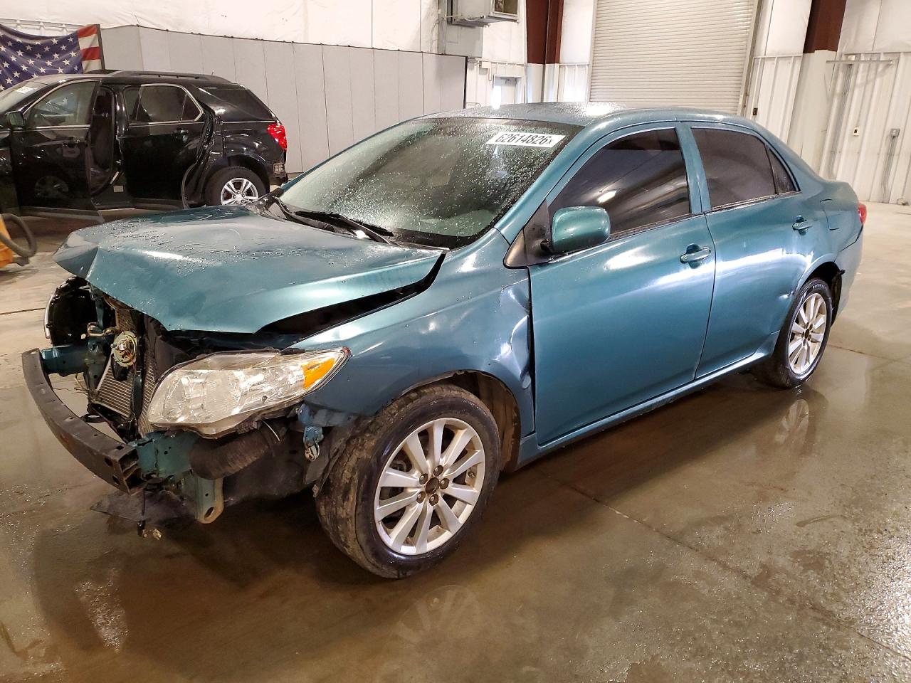 2010 Toyota Corolla Le Teal vin: 2T1BU4EE6AC484224