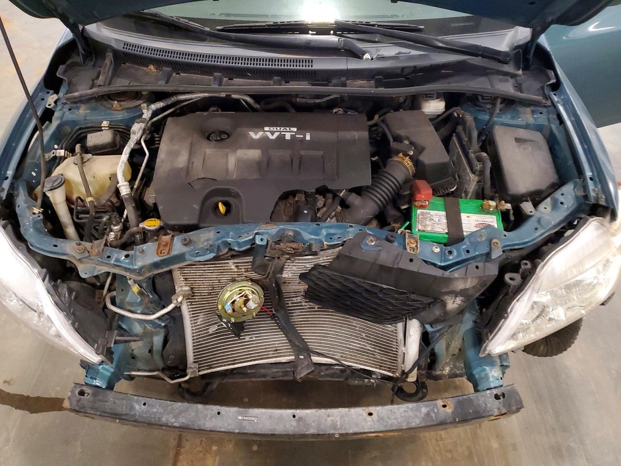 2010 Toyota Corolla Le Teal vin: 2T1BU4EE6AC484224