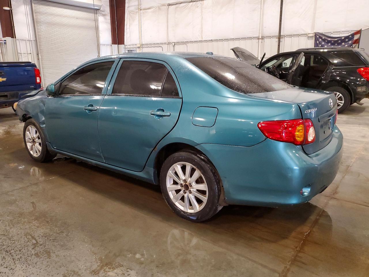 2010 Toyota Corolla Le Teal vin: 2T1BU4EE6AC484224