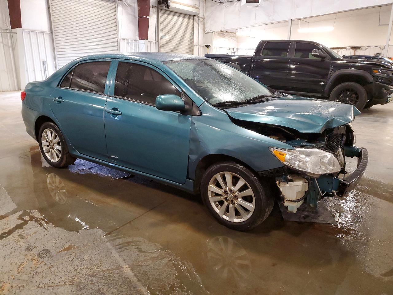 2010 Toyota Corolla Le Teal vin: 2T1BU4EE6AC484224