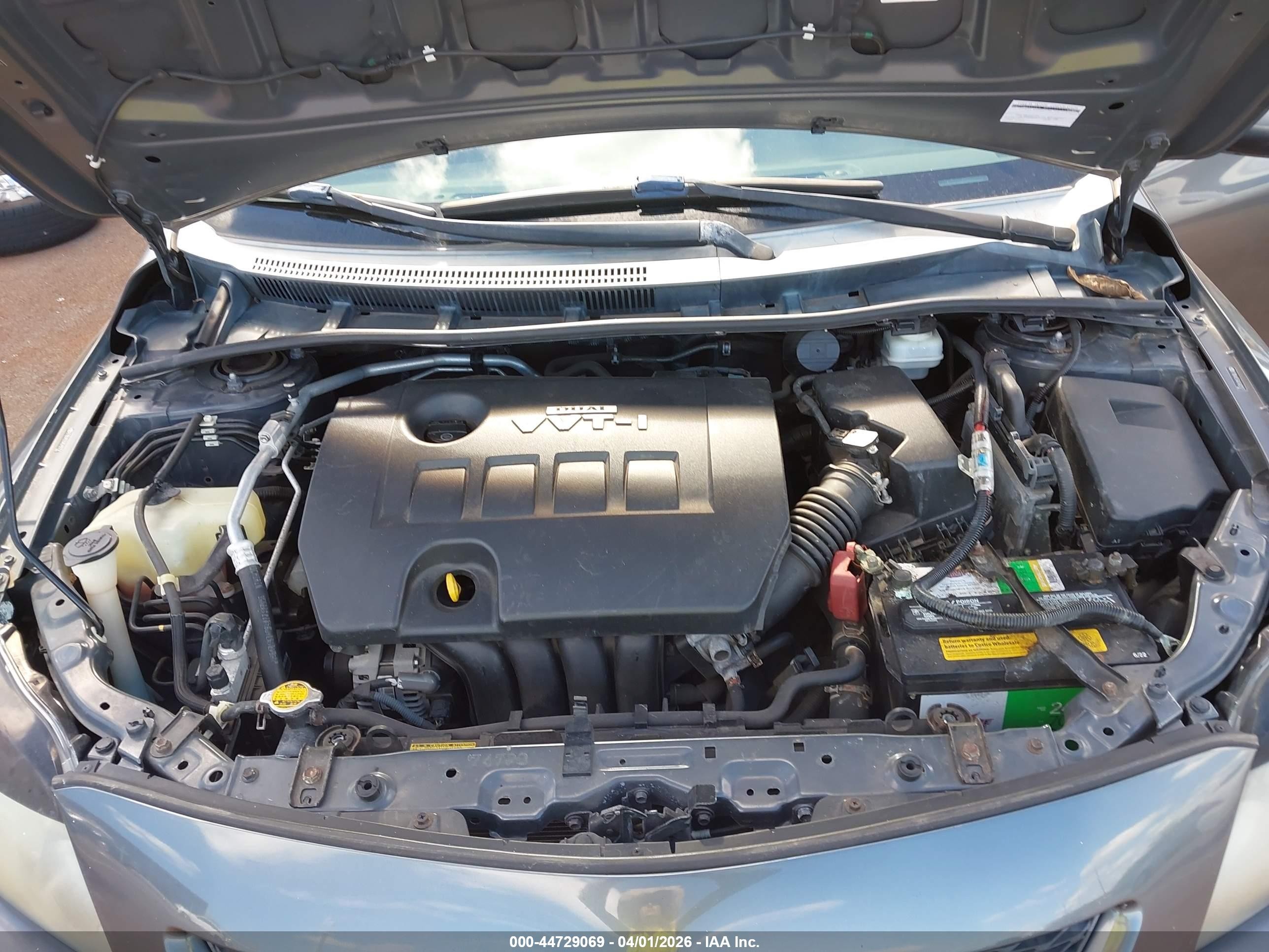2010 Toyota Corolla S Gray vin: 2T1BU4EE6AC492257