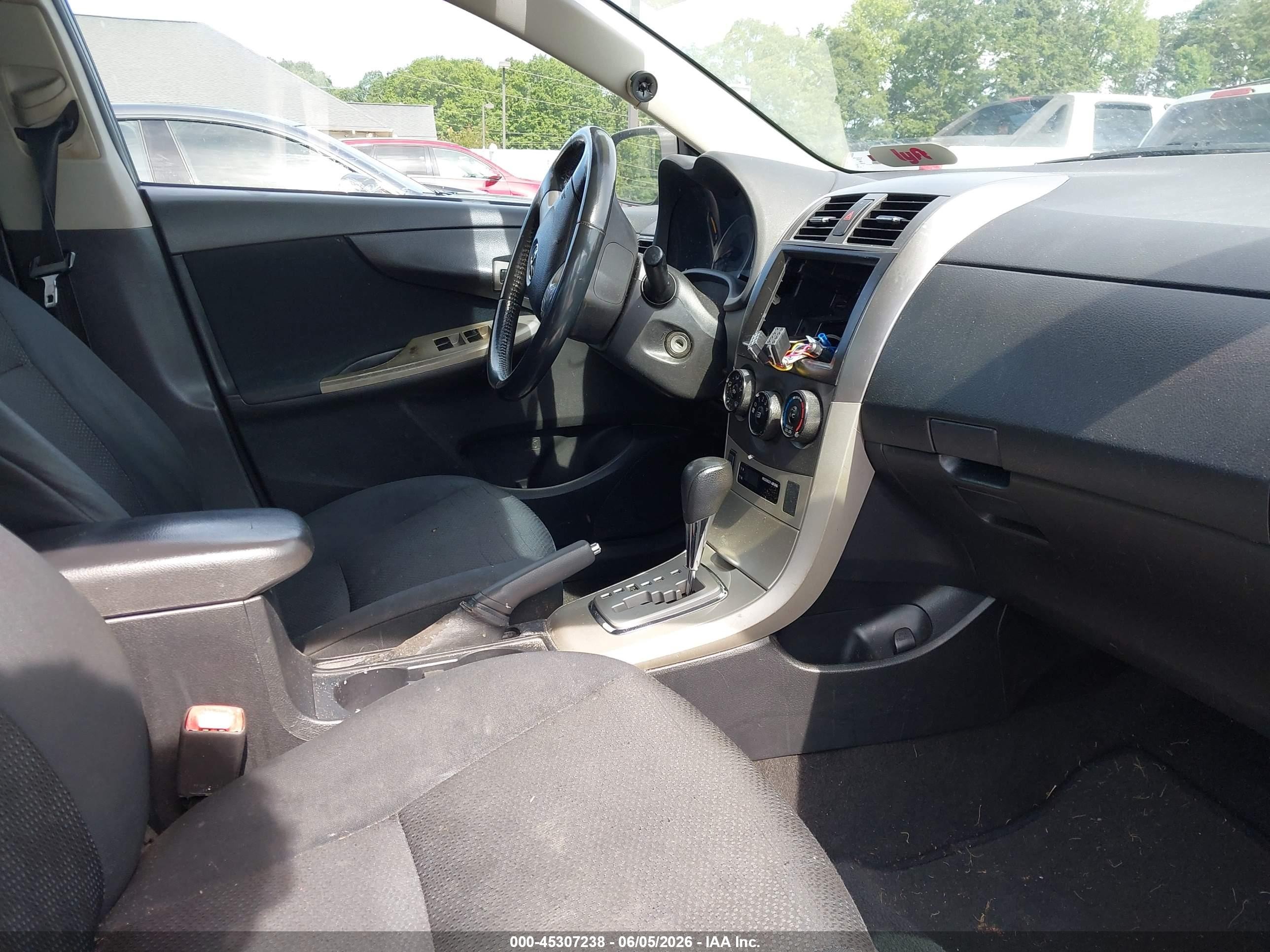 2010 Toyota Corolla S Black vin: 2T1BU4EE6AC501300