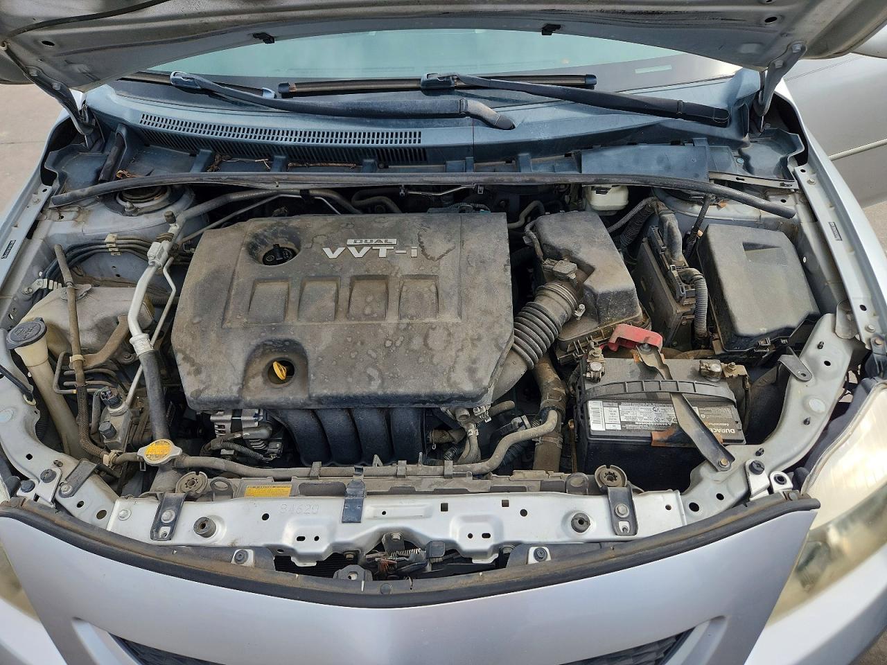 2010 Toyota Corolla S Silver vin: 2T1BU4EE6AC501667