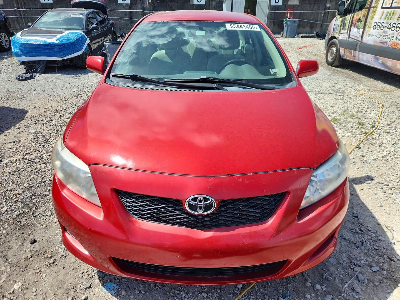 2010 Toyota Corolla Le Red vin: 2T1BU4EE6AC503788