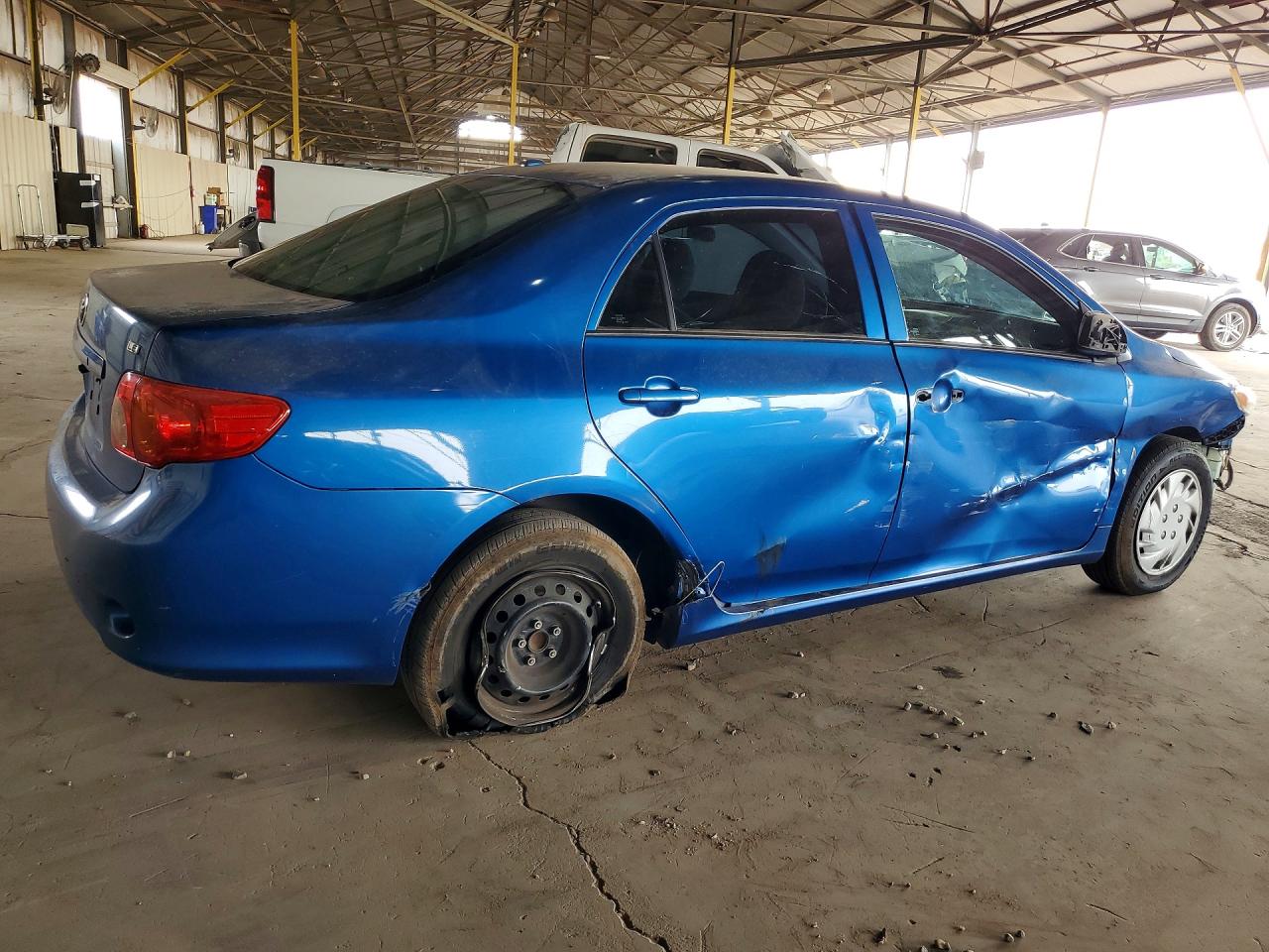2010 Toyota Corolla Le Blue vin: 2T1BU4EE6AC506741