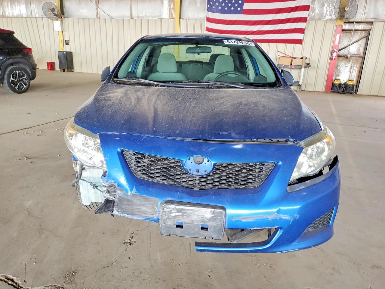 2010 Toyota Corolla Le Blue vin: 2T1BU4EE6AC506741