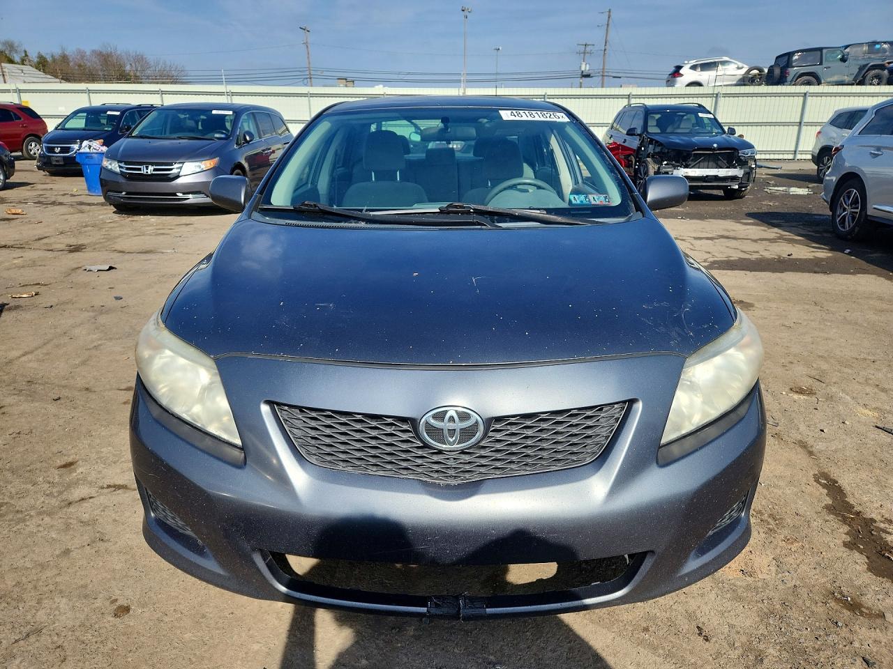2010 Toyota Corolla Le Gray vin: 2T1BU4EE6AC516377