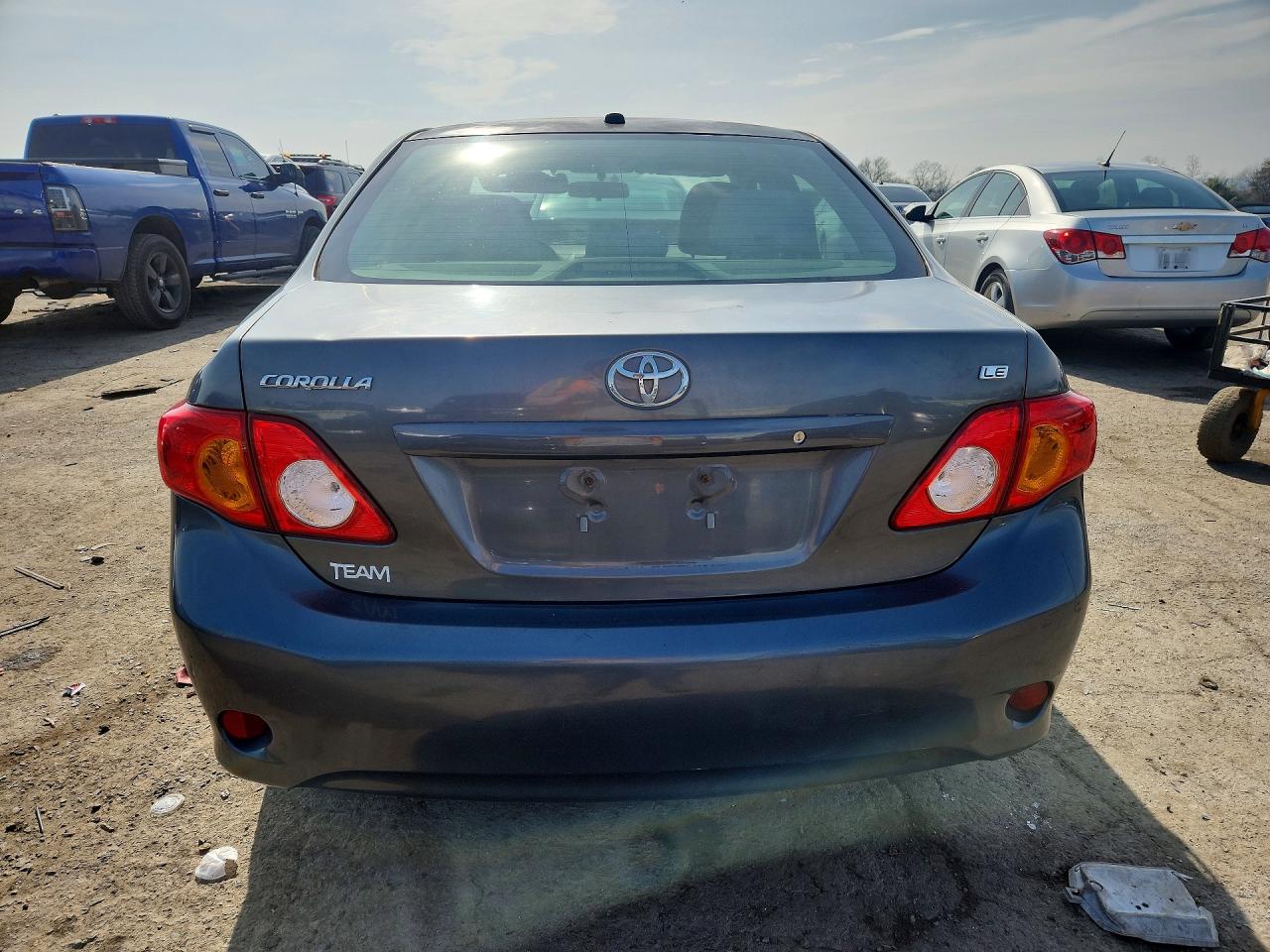 2010 Toyota Corolla Le Gray vin: 2T1BU4EE6AC516377