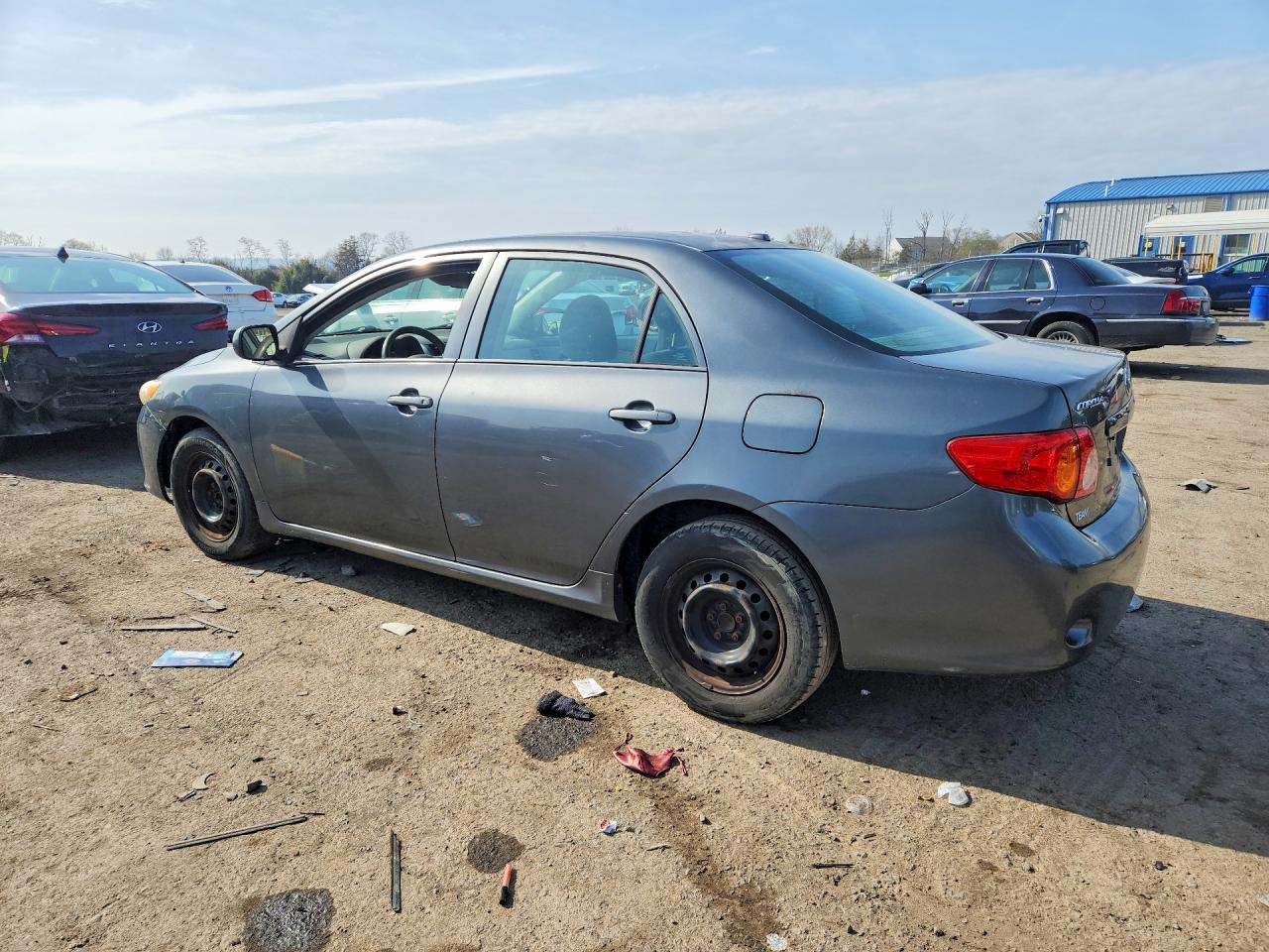 2010 Toyota Corolla Le Gray vin: 2T1BU4EE6AC516377
