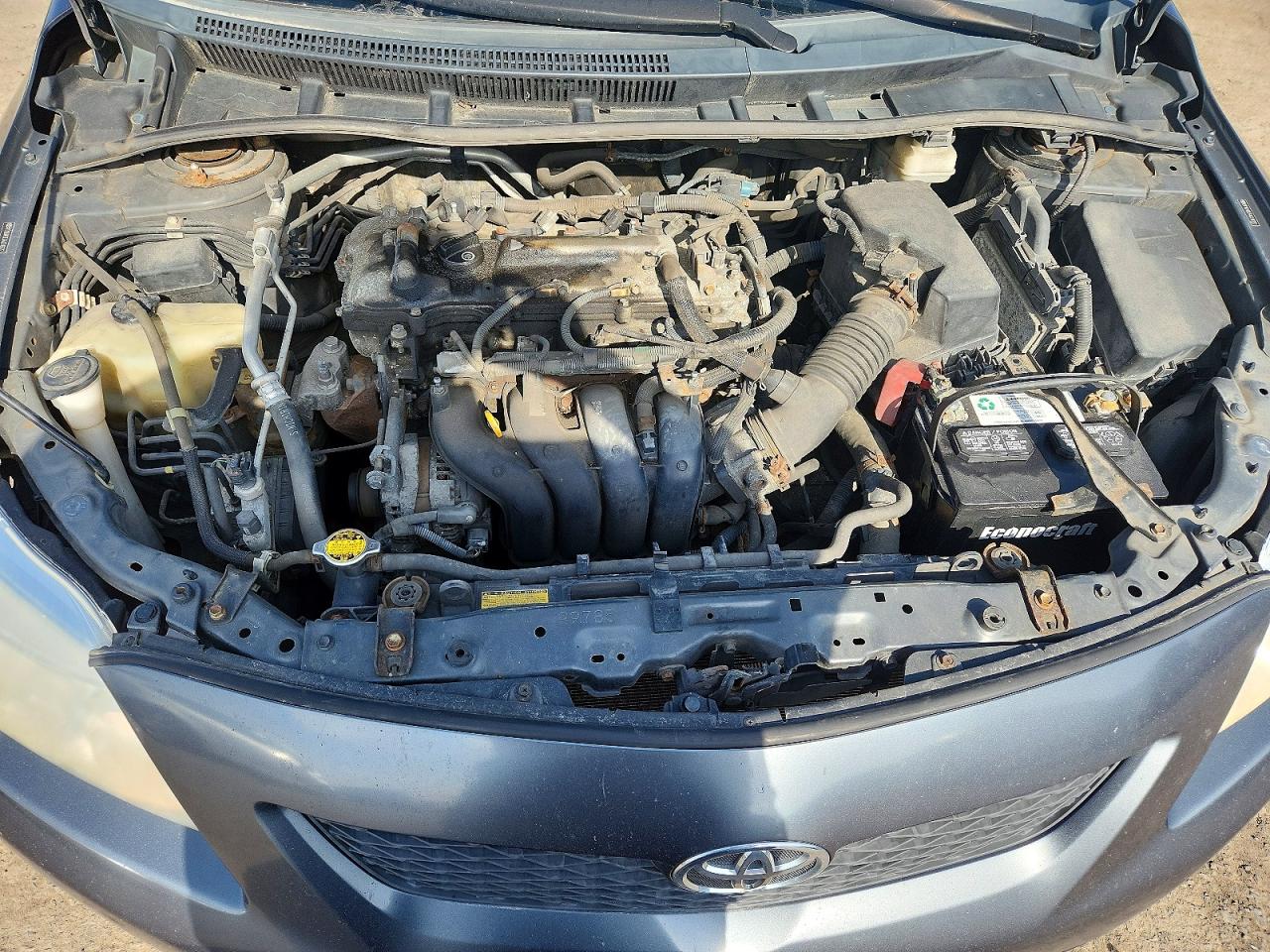 2010 Toyota Corolla Le Gray vin: 2T1BU4EE6AC516377