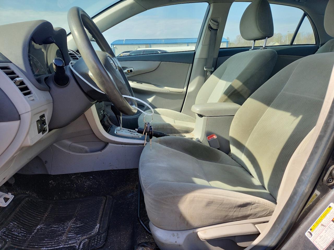 2010 Toyota Corolla Le Gray vin: 2T1BU4EE6AC516377