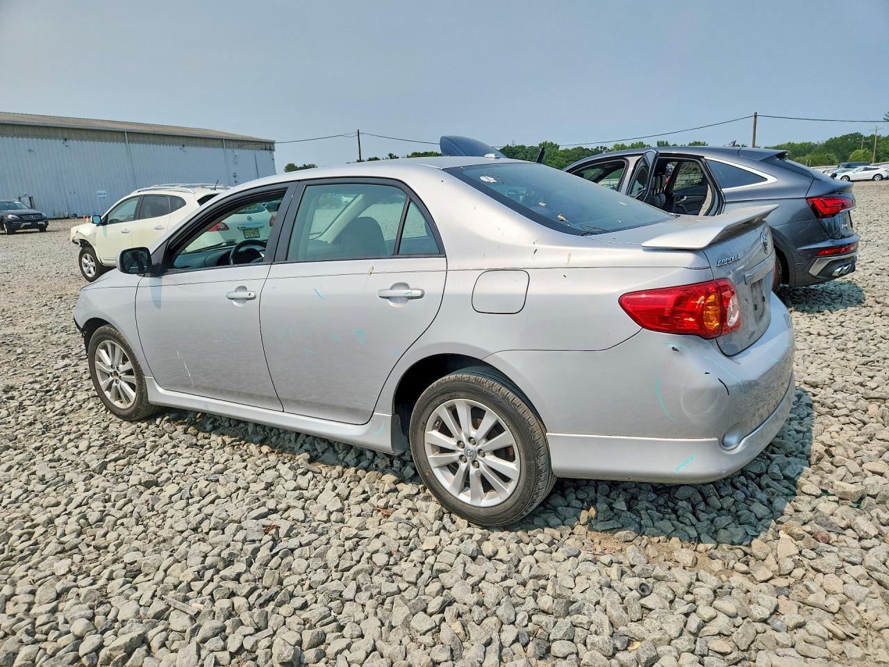 2010 Toyota Corolla S Silver vin: 2T1BU4EE6AC521885