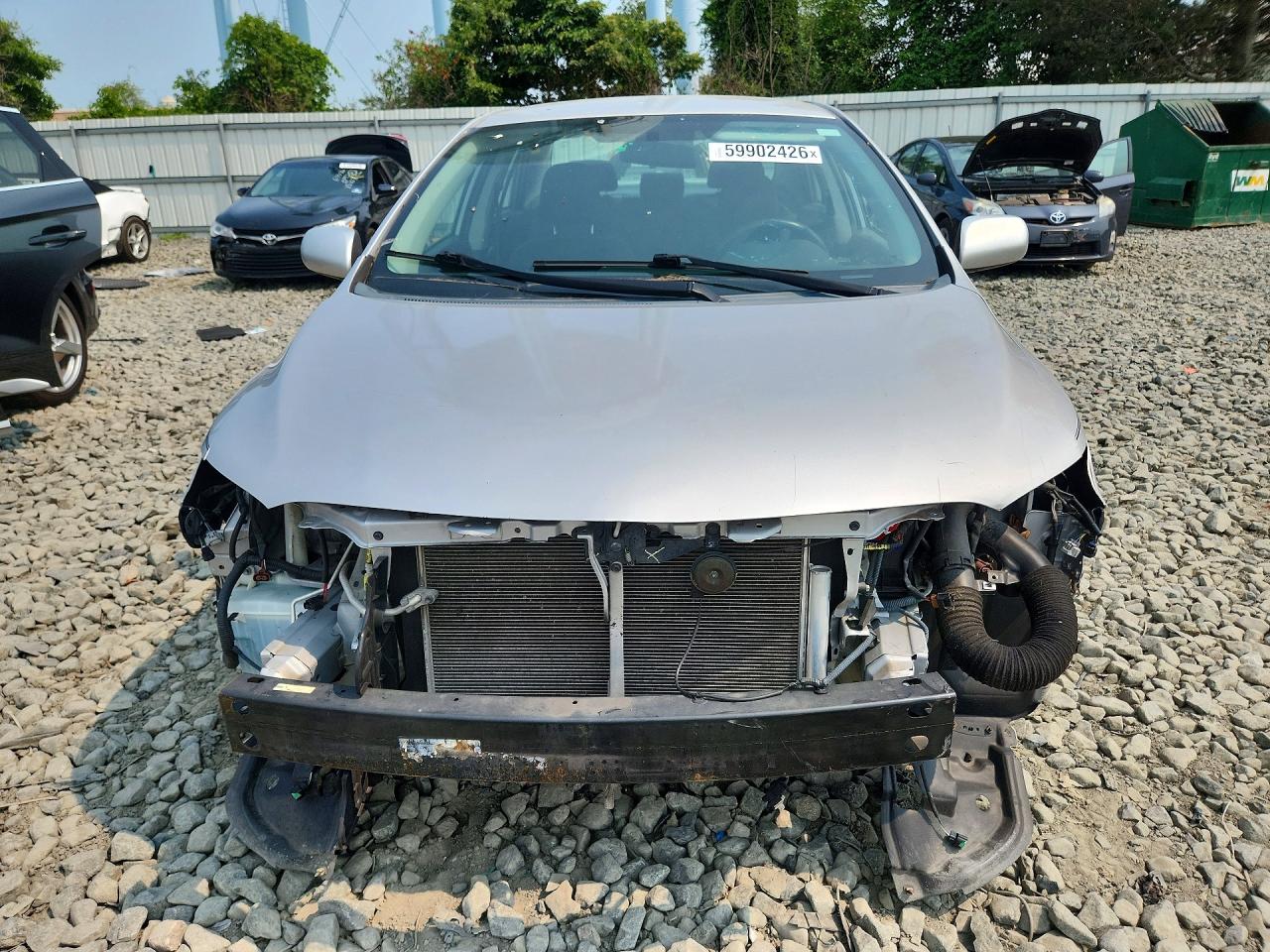 2010 Toyota Corolla S Silver vin: 2T1BU4EE6AC521885