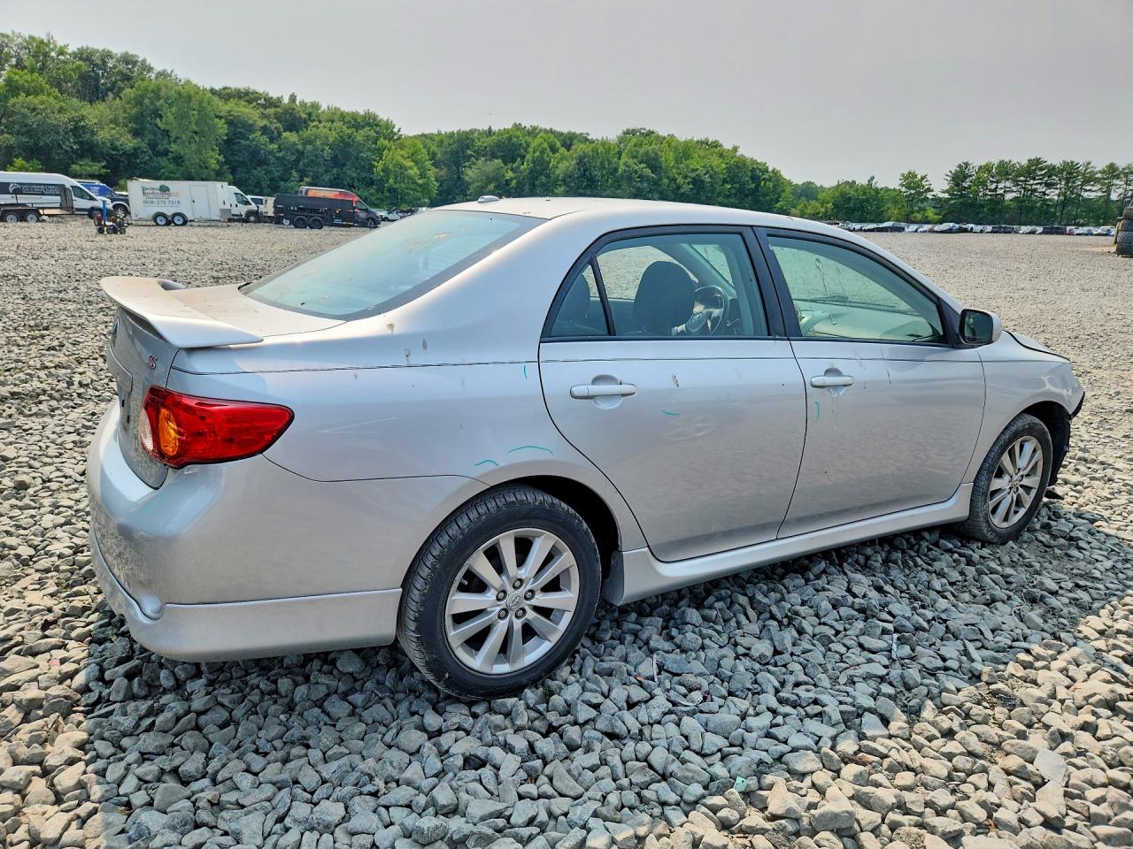 2010 Toyota Corolla S Silver vin: 2T1BU4EE6AC521885