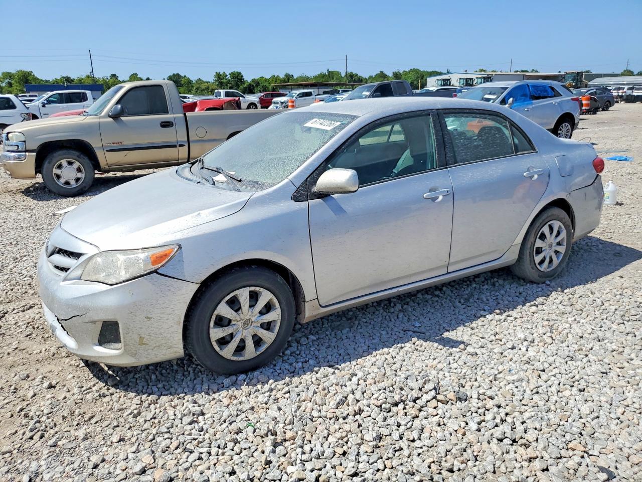 2011 Toyota Corolla Le Silver vin: 2T1BU4EE6BC585703