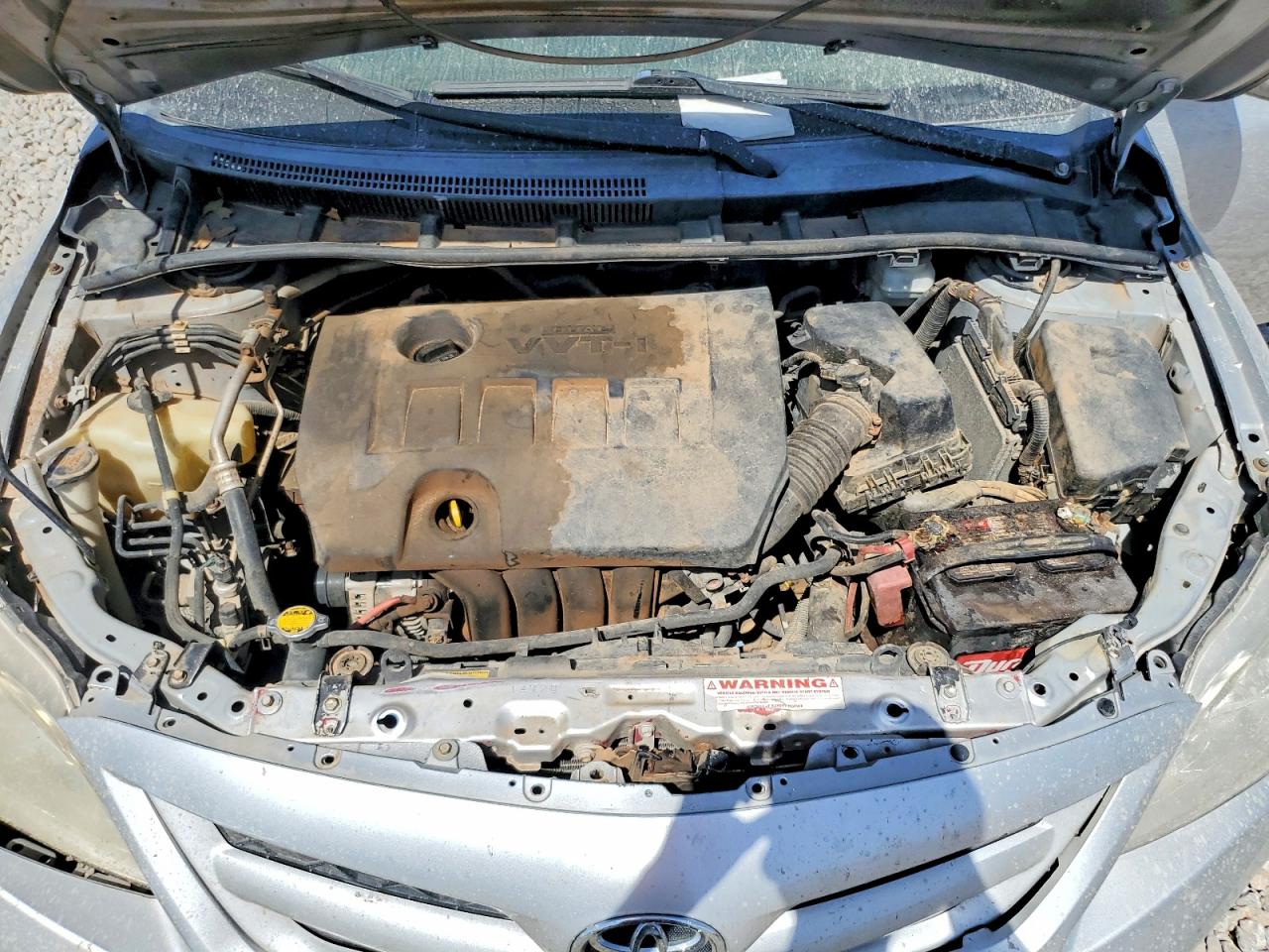 2011 Toyota Corolla Le Silver vin: 2T1BU4EE6BC585703