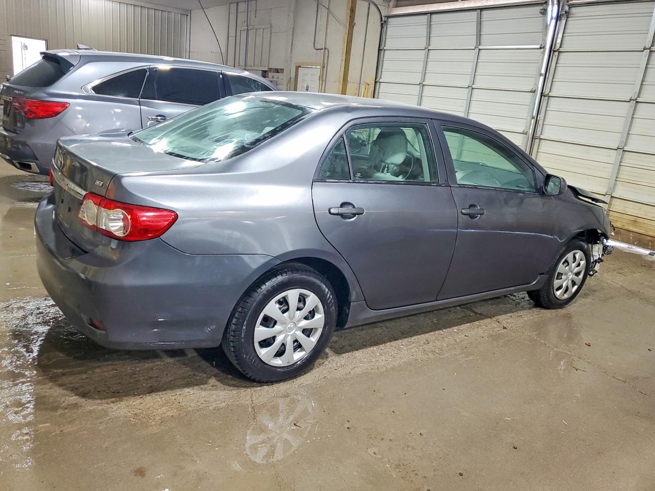 2011 Toyota Corolla Le Серый vin: 2T1BU4EE6BC593591