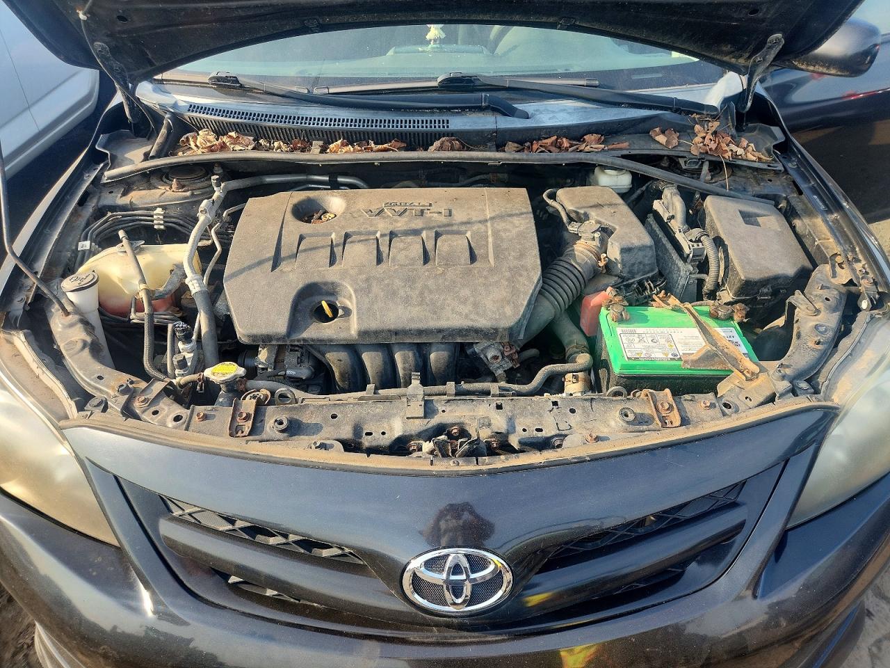 2011 Toyota Corolla S Black vin: 2T1BU4EE6BC615914