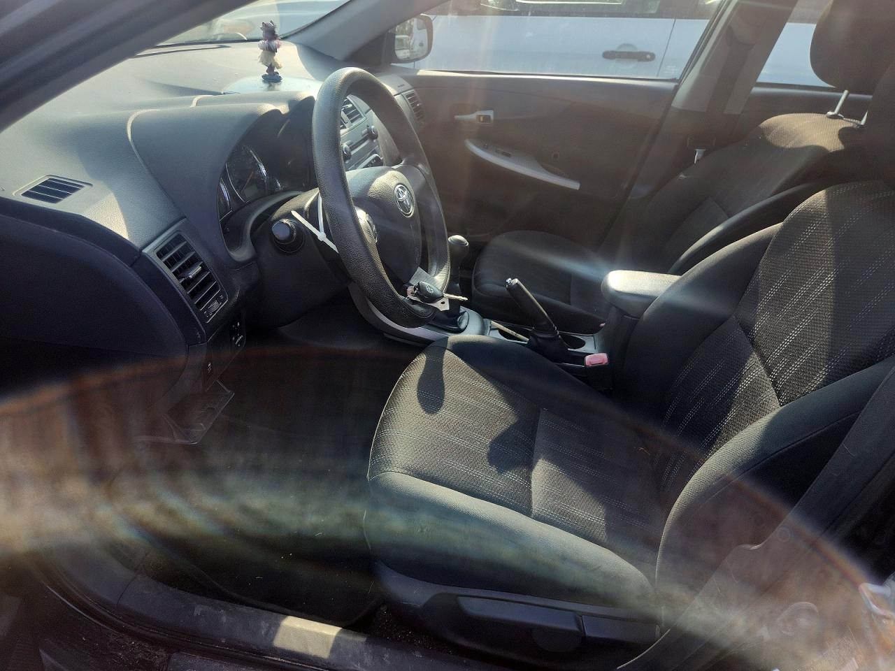 2011 Toyota Corolla S Black vin: 2T1BU4EE6BC615914