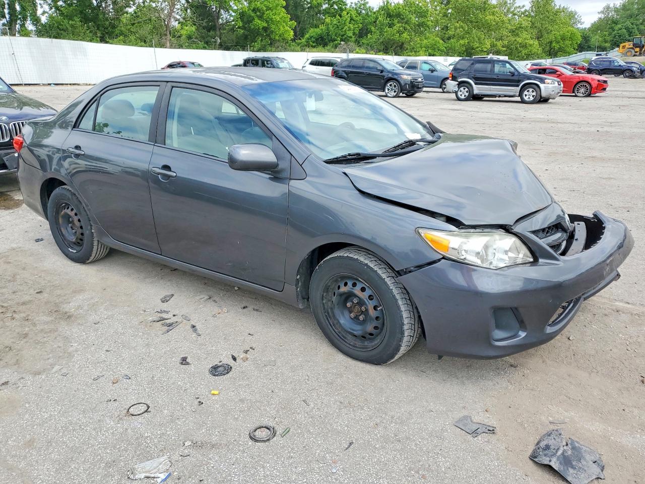 2011 Toyota Corolla Le Gray vin: 2T1BU4EE6BC633524